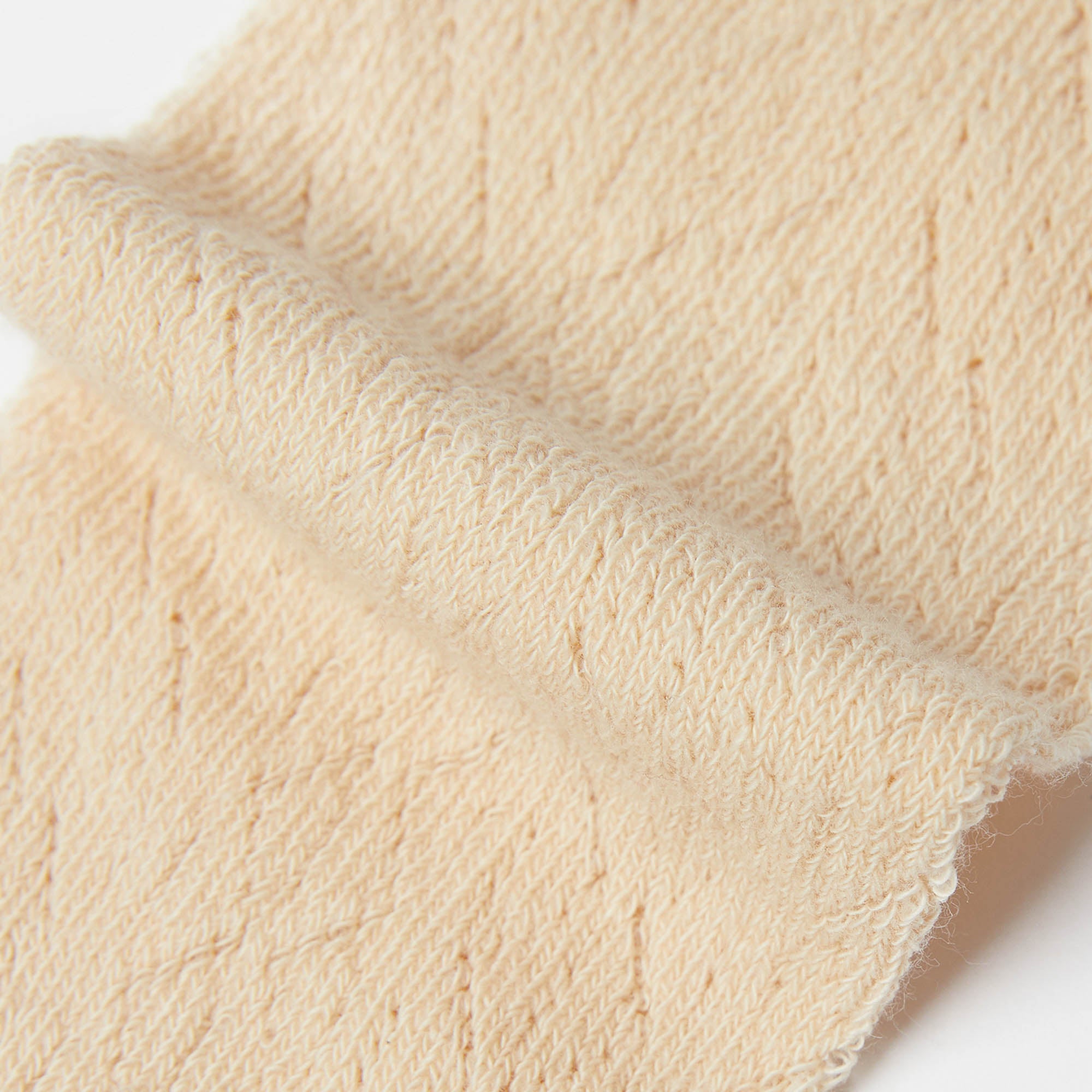 Girls Beige Cotton Tights