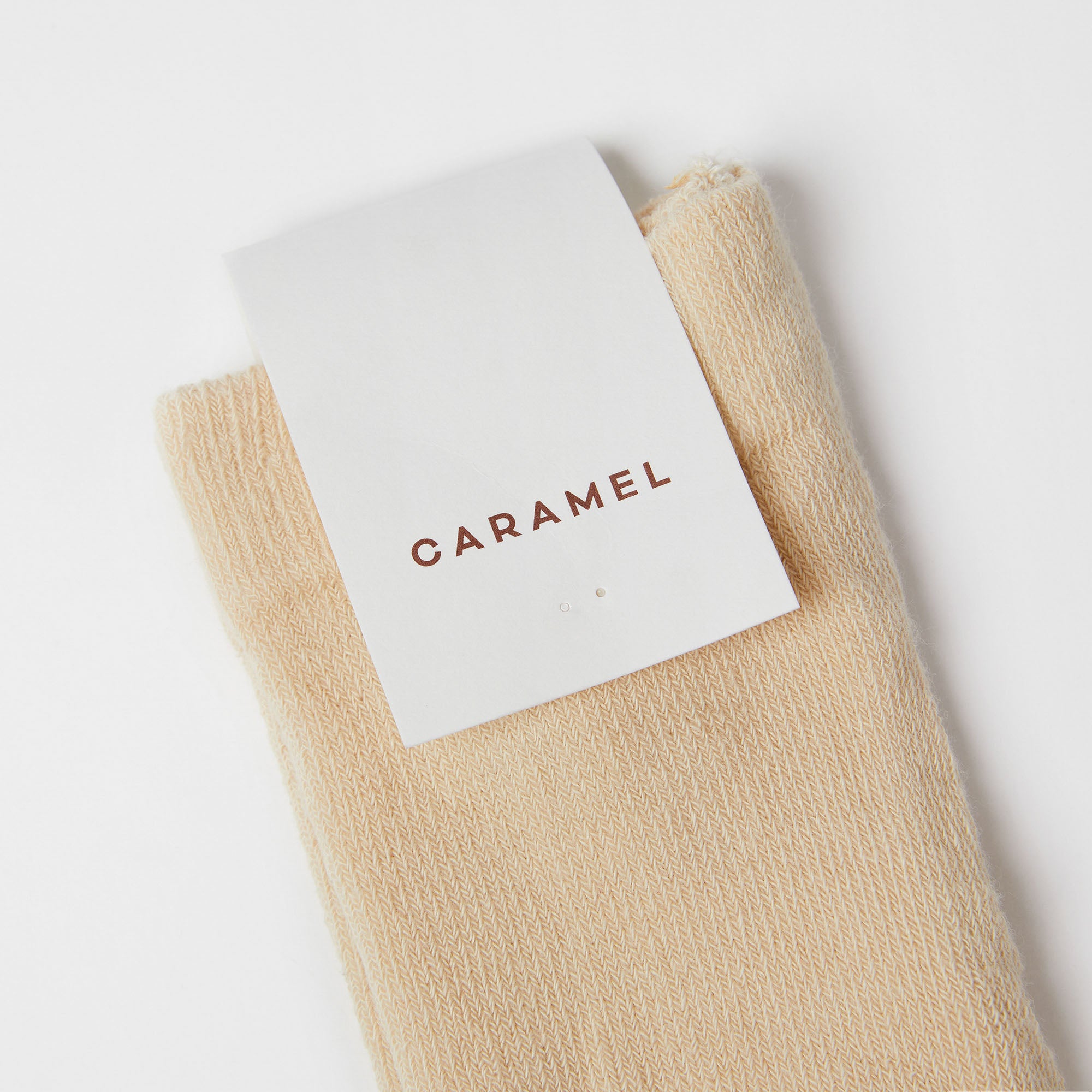 Girls Beige Cotton Tights