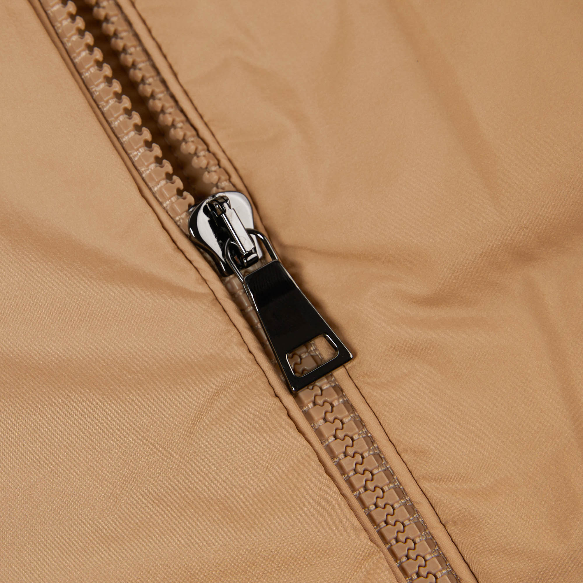 Girls Beige "ABRAMS" Padded Down Jacket