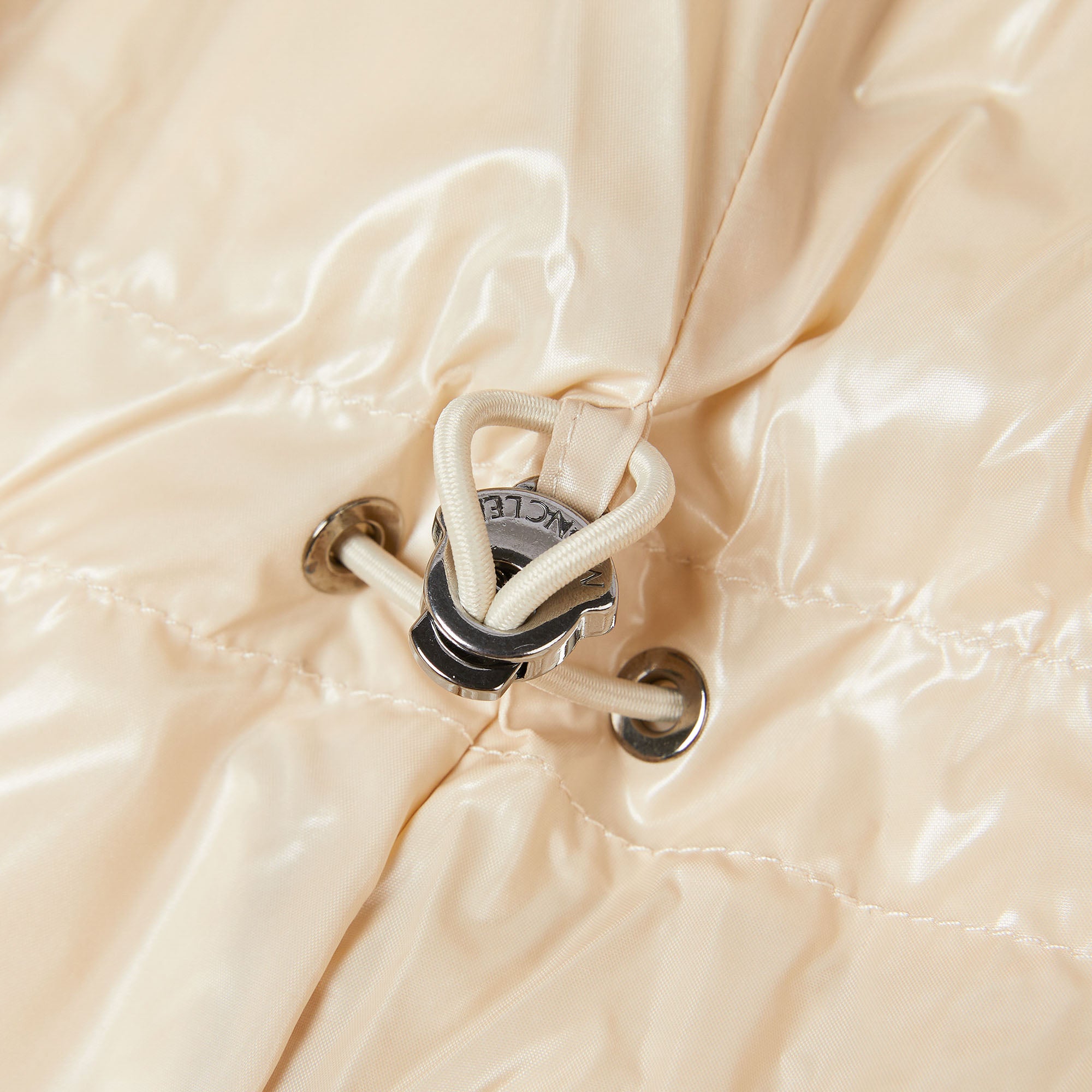Girls Beige "ABRAMS" Padded Down Jacket