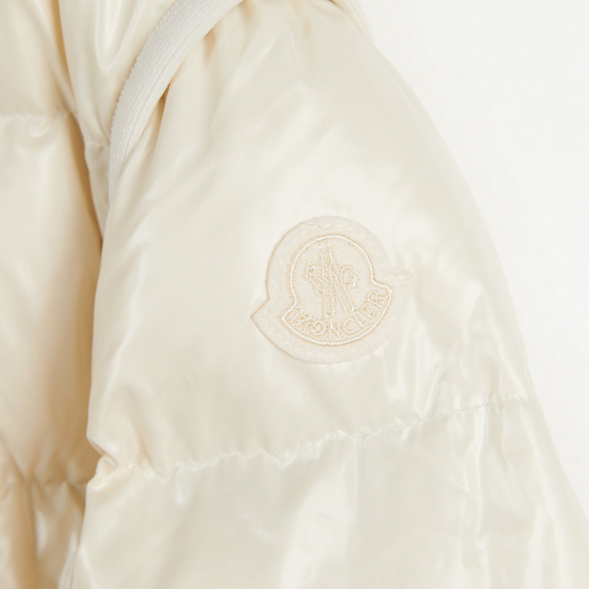 Girls Beige "ABRAMS" Padded Down Jacket