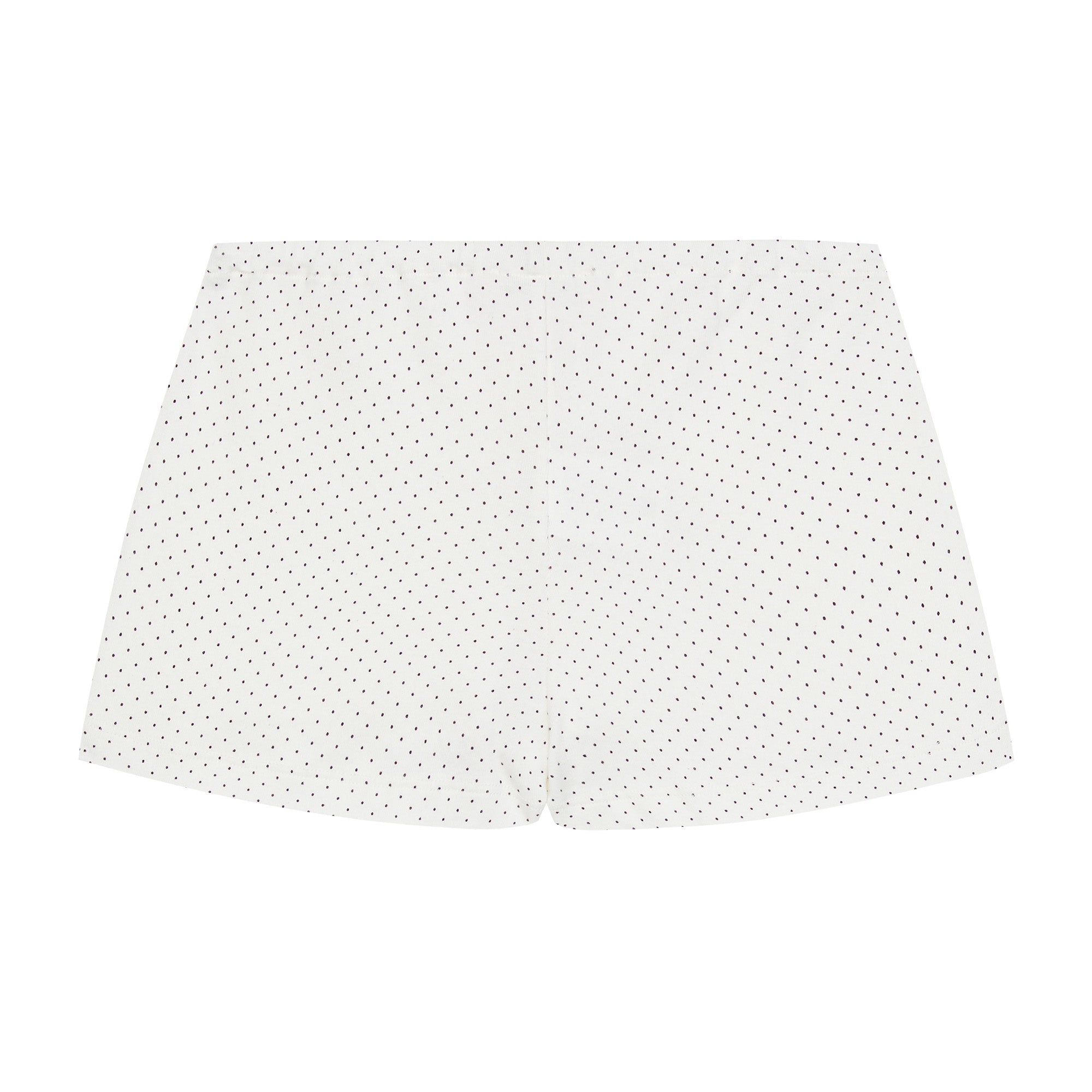 Girls White Dots Cotton Nightwear Set