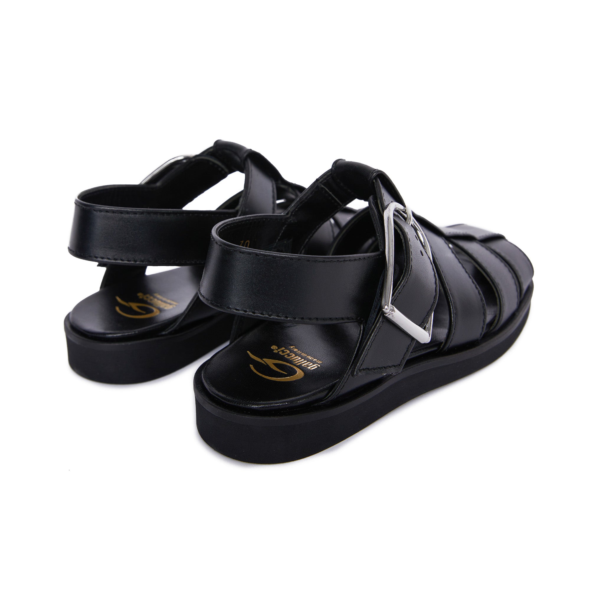 Girls Black Sandals