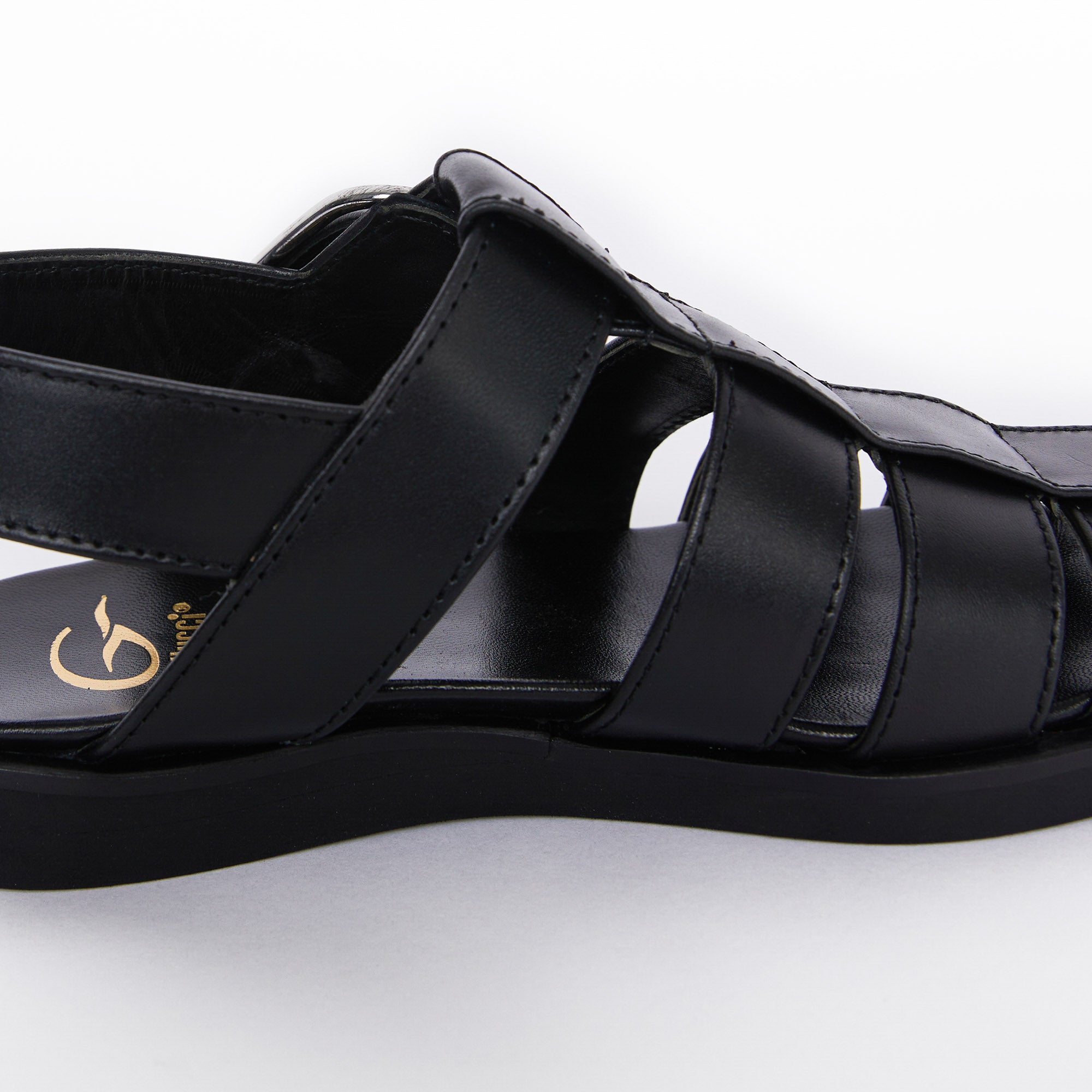 Girls Black Sandals