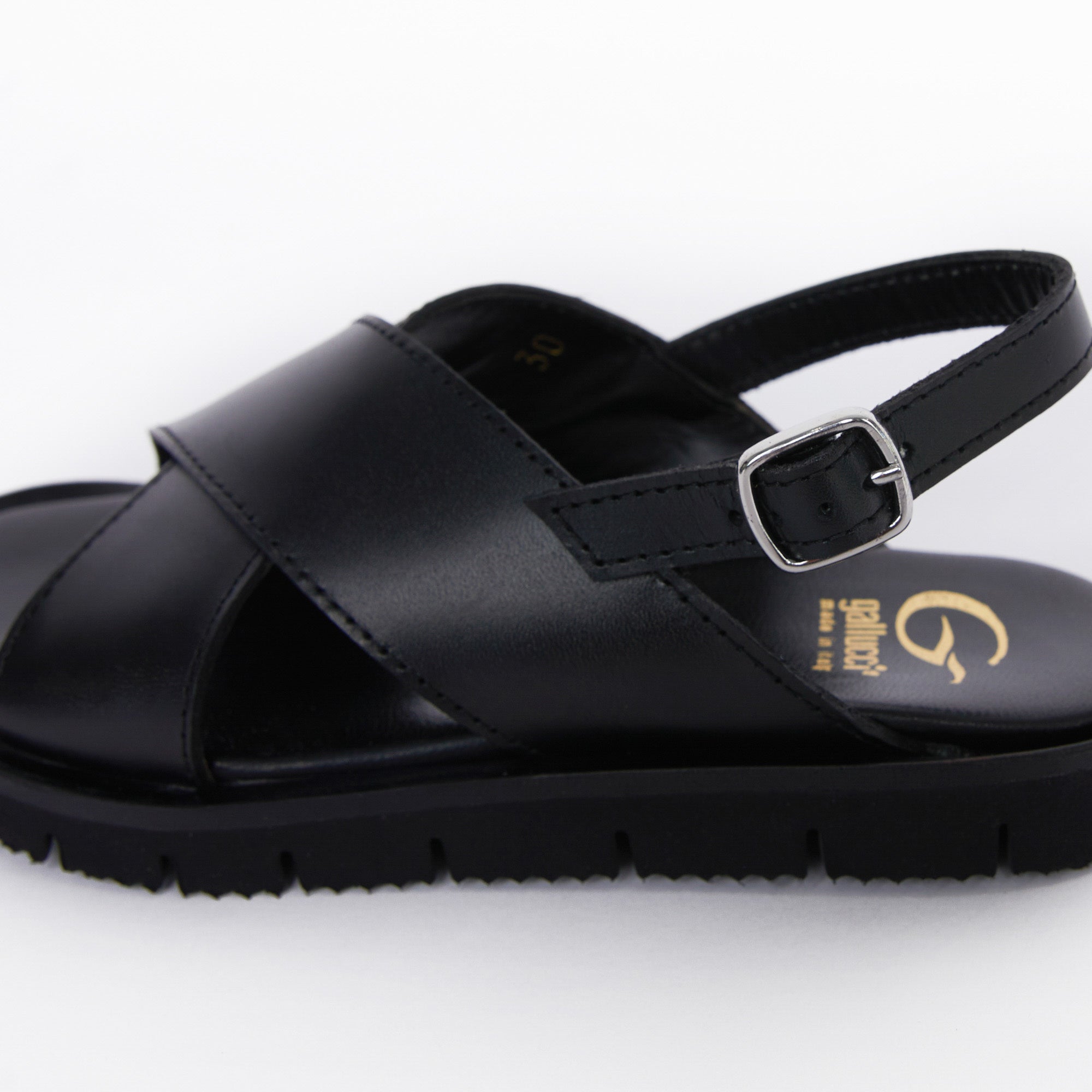 Girls Black Sandals