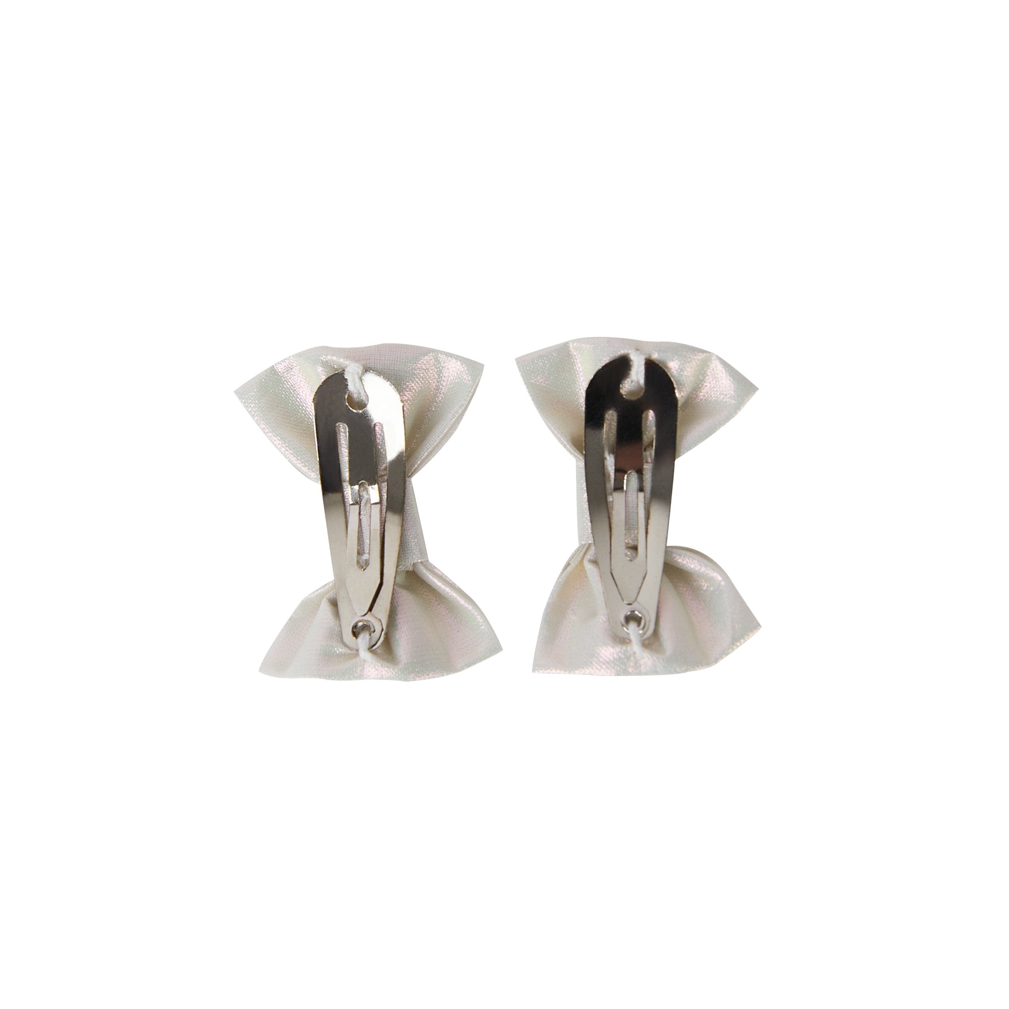 Girls Perle White Hair Clips