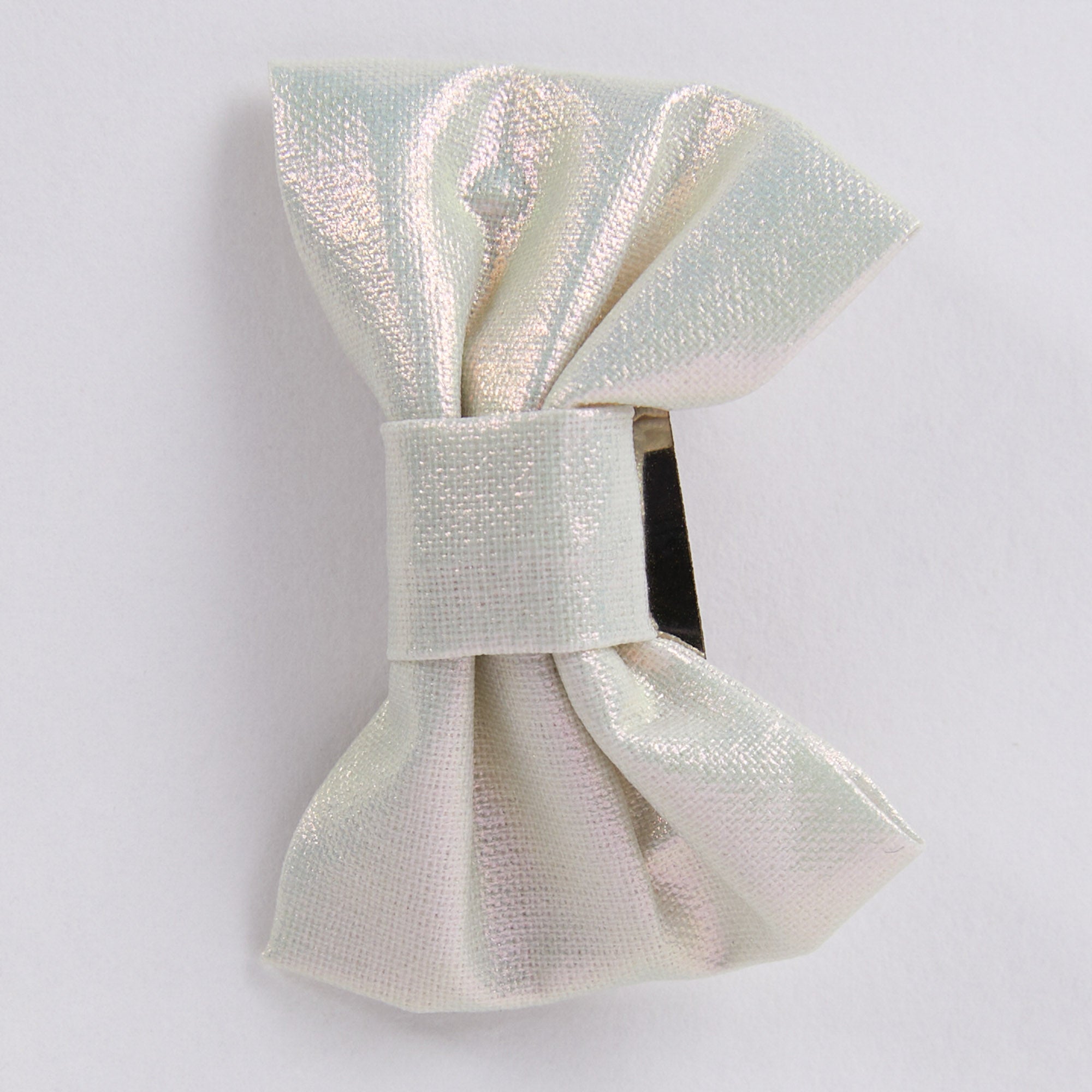 Girls Perle White Hair Clips