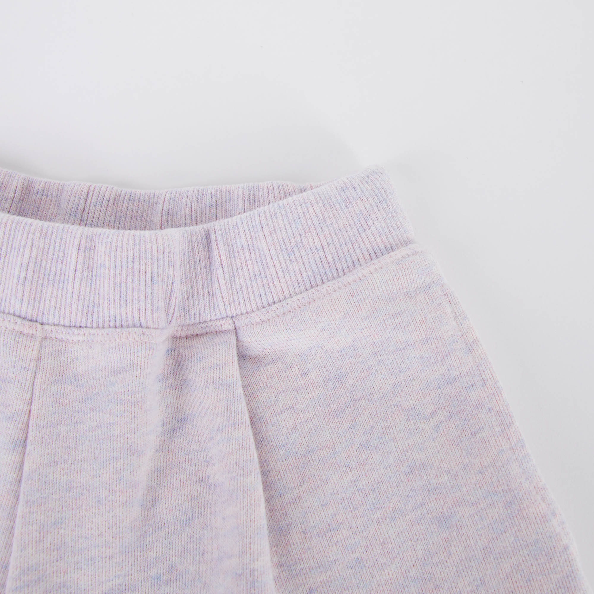Girls Light Pink Cotton Shorts