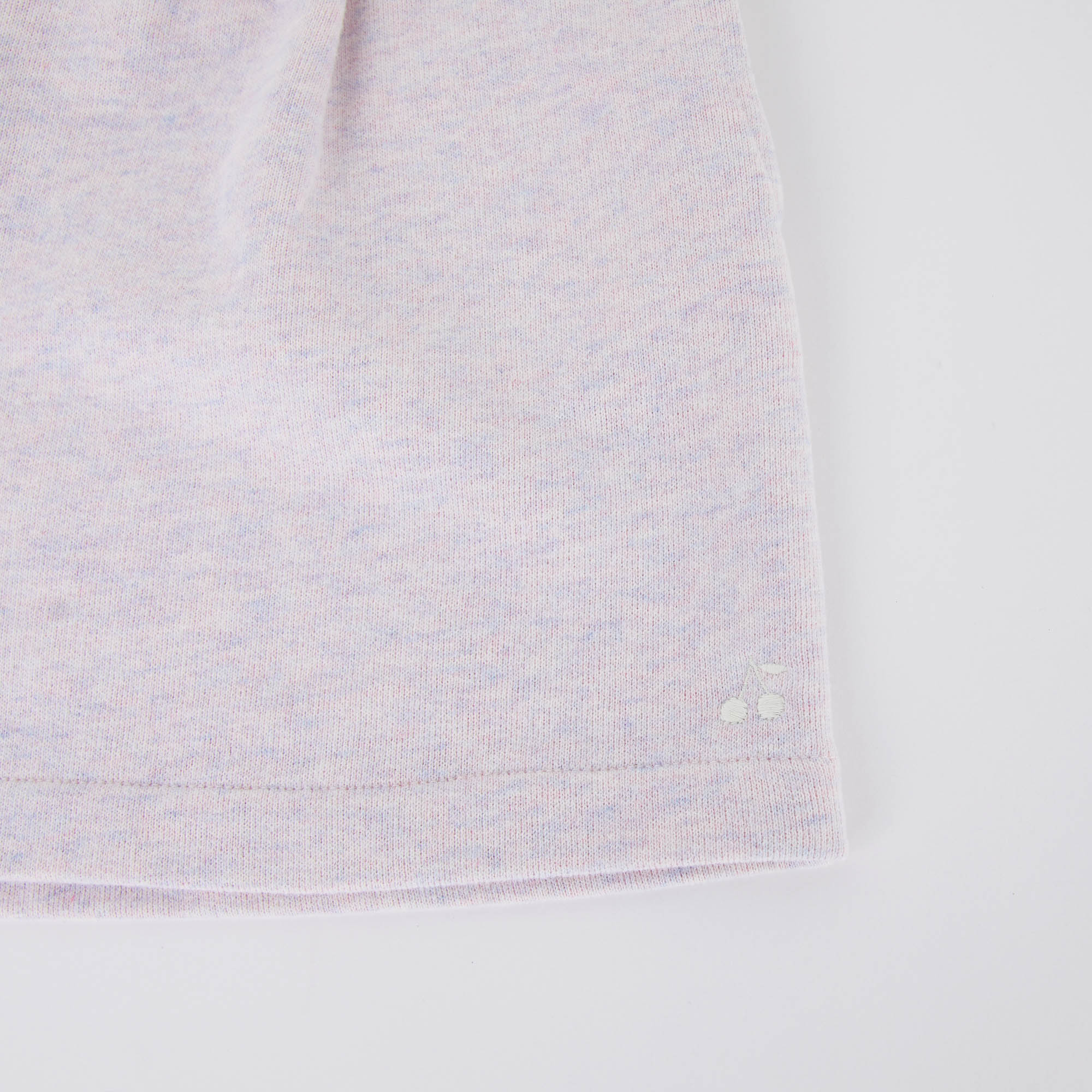 Girls Light Pink Cotton Shorts