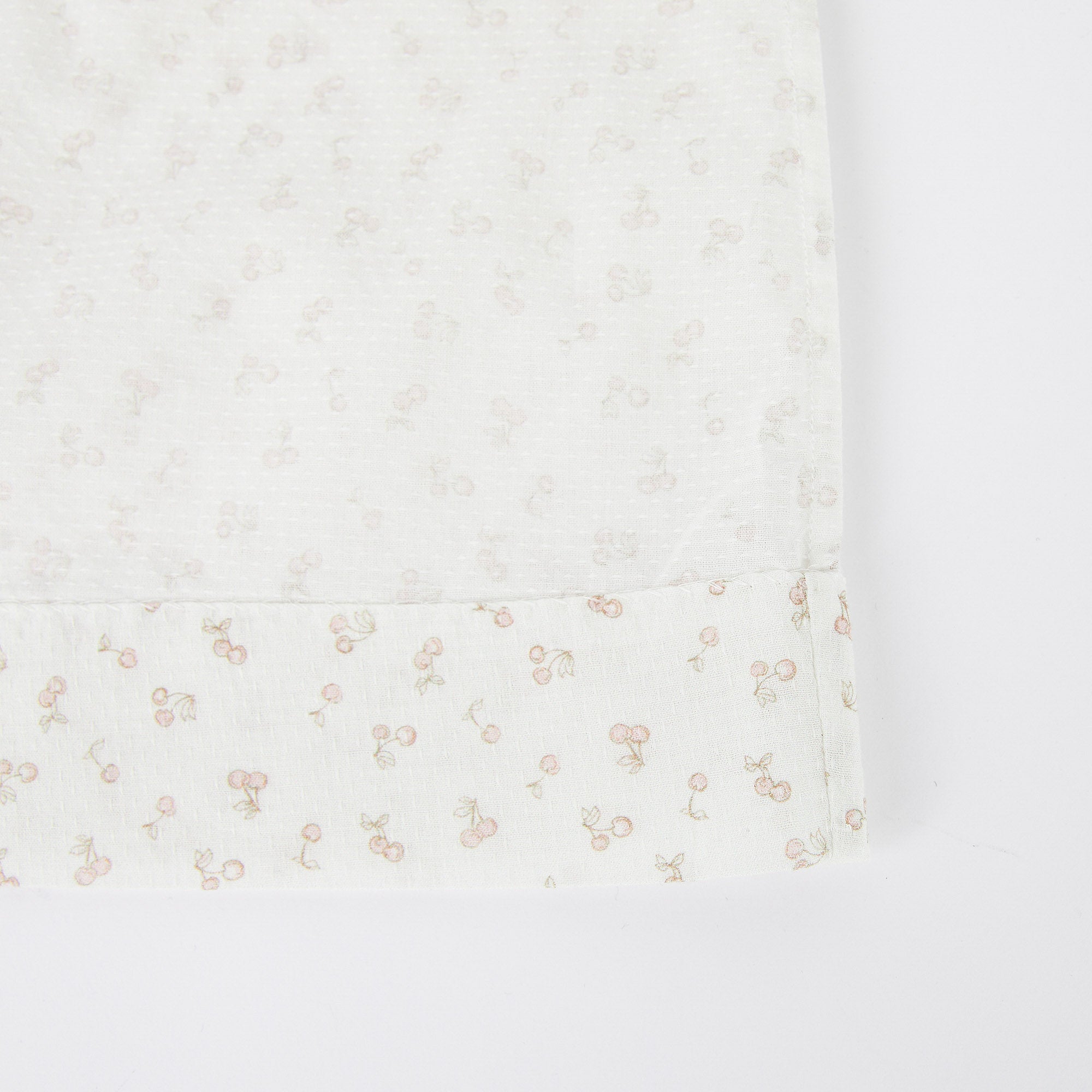 Girls White Logo Cotton Nightwear Dress