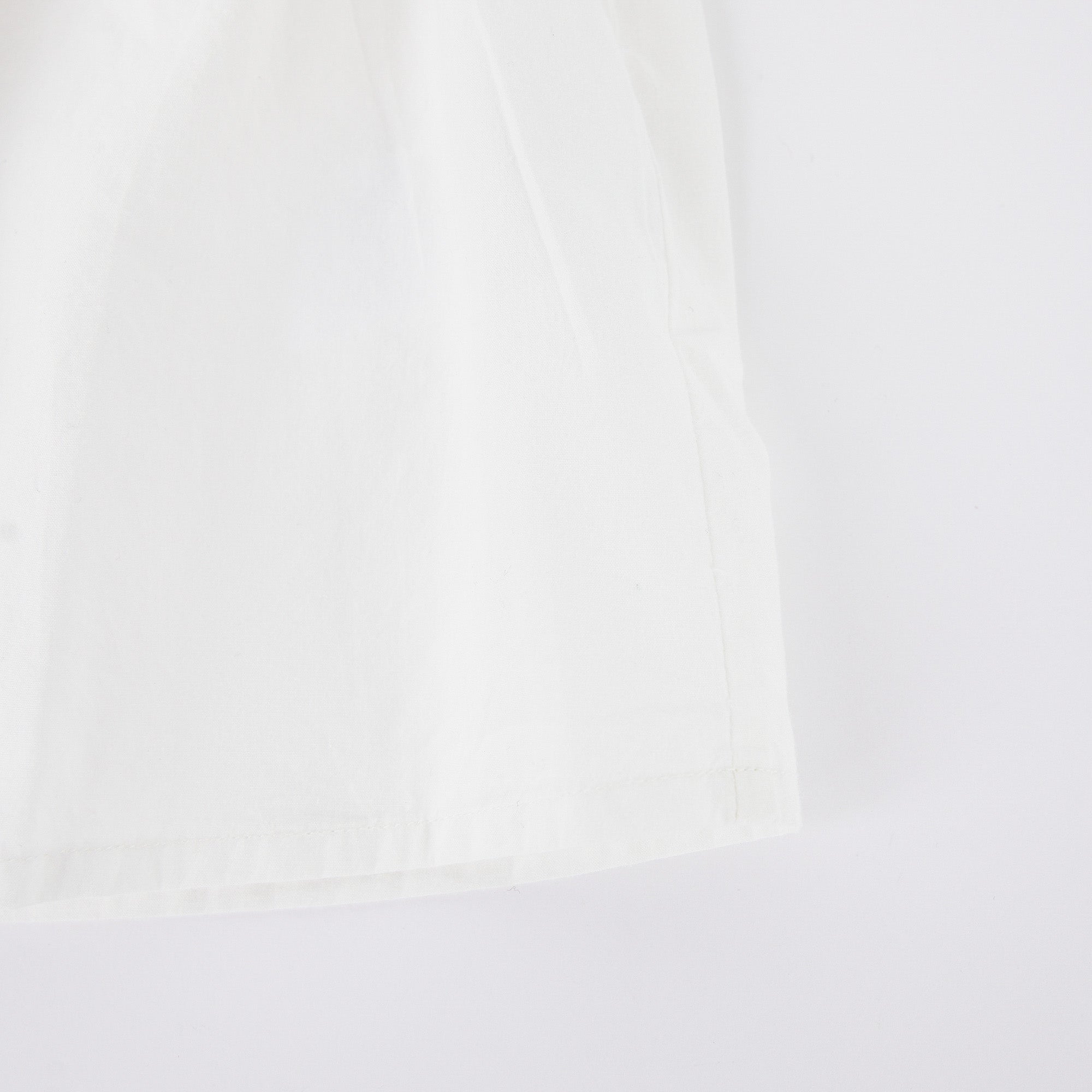 Girls White Embroidered Cotton Top