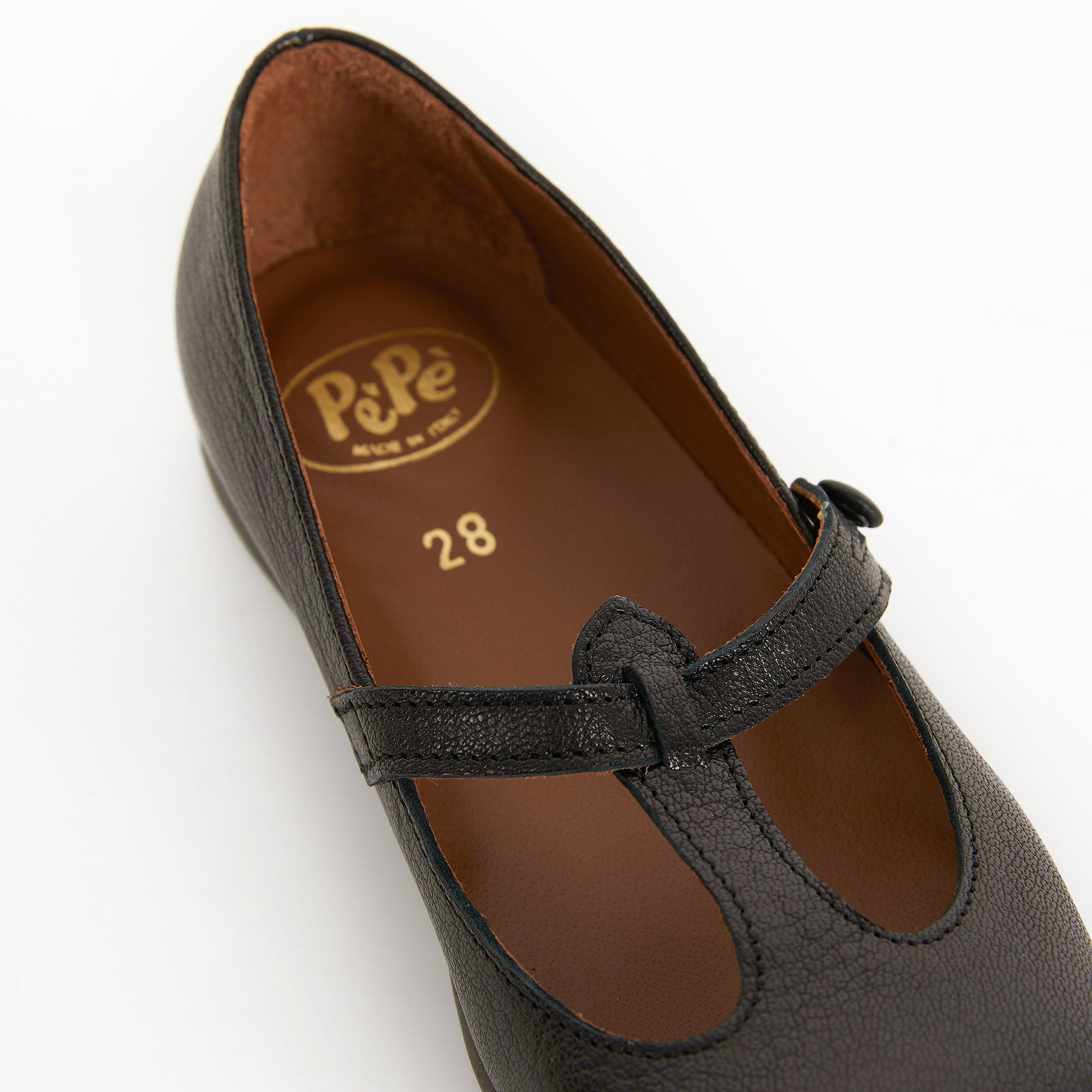 Girls Black Flat Shoes