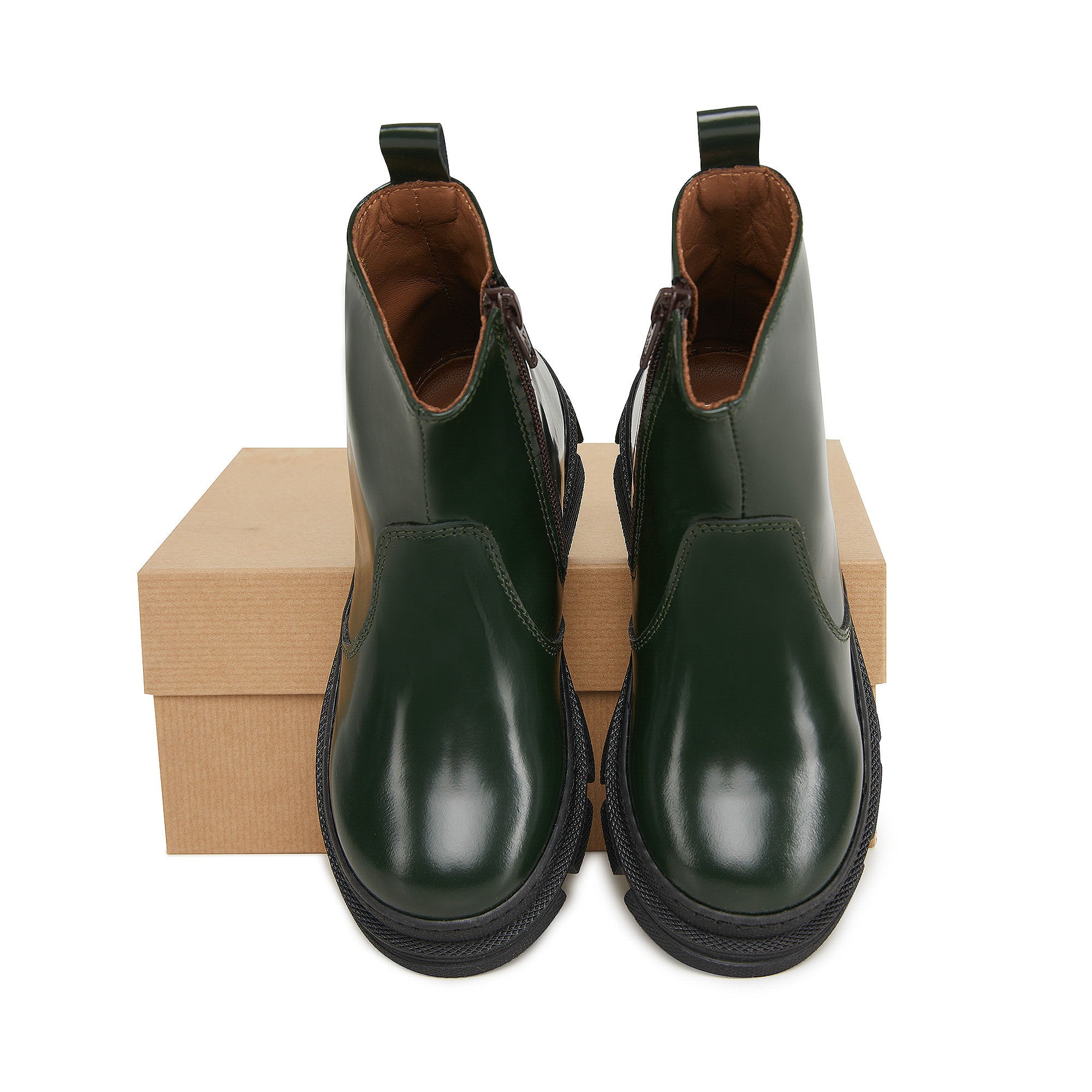 Boys & Girls Green Shoes