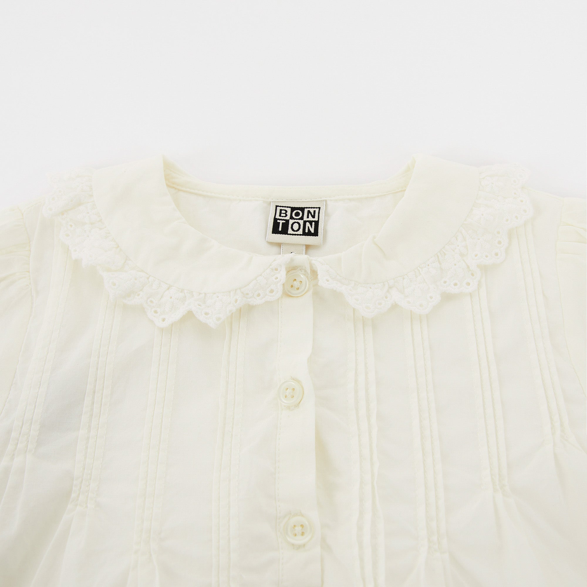 Girls White Cotton Dress