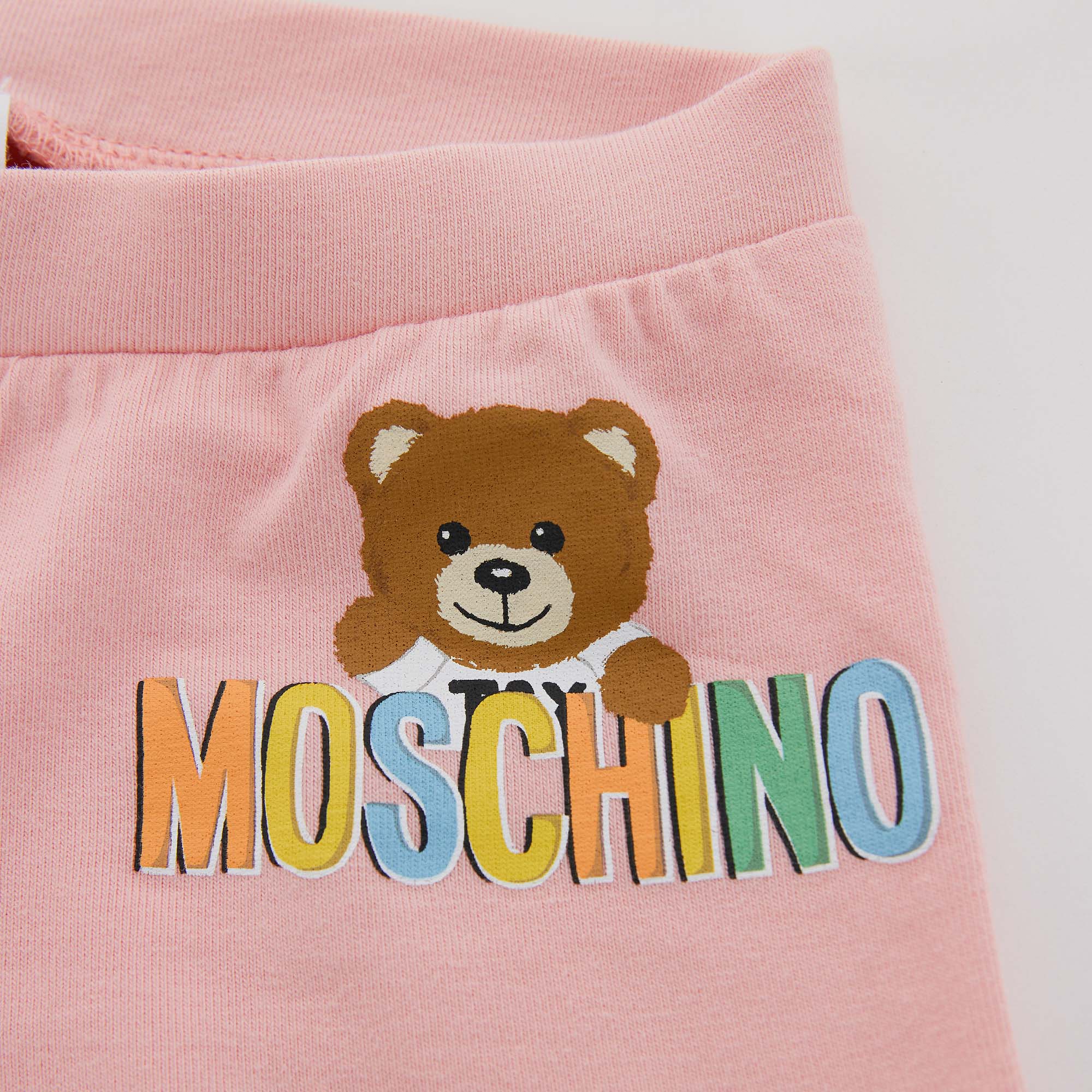 Baby Girls Pink Cotton Leggings