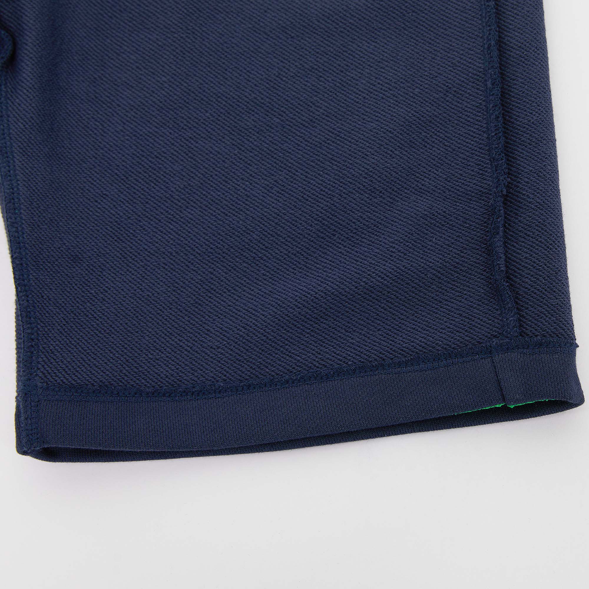 Boys Navy Cotton Shorts