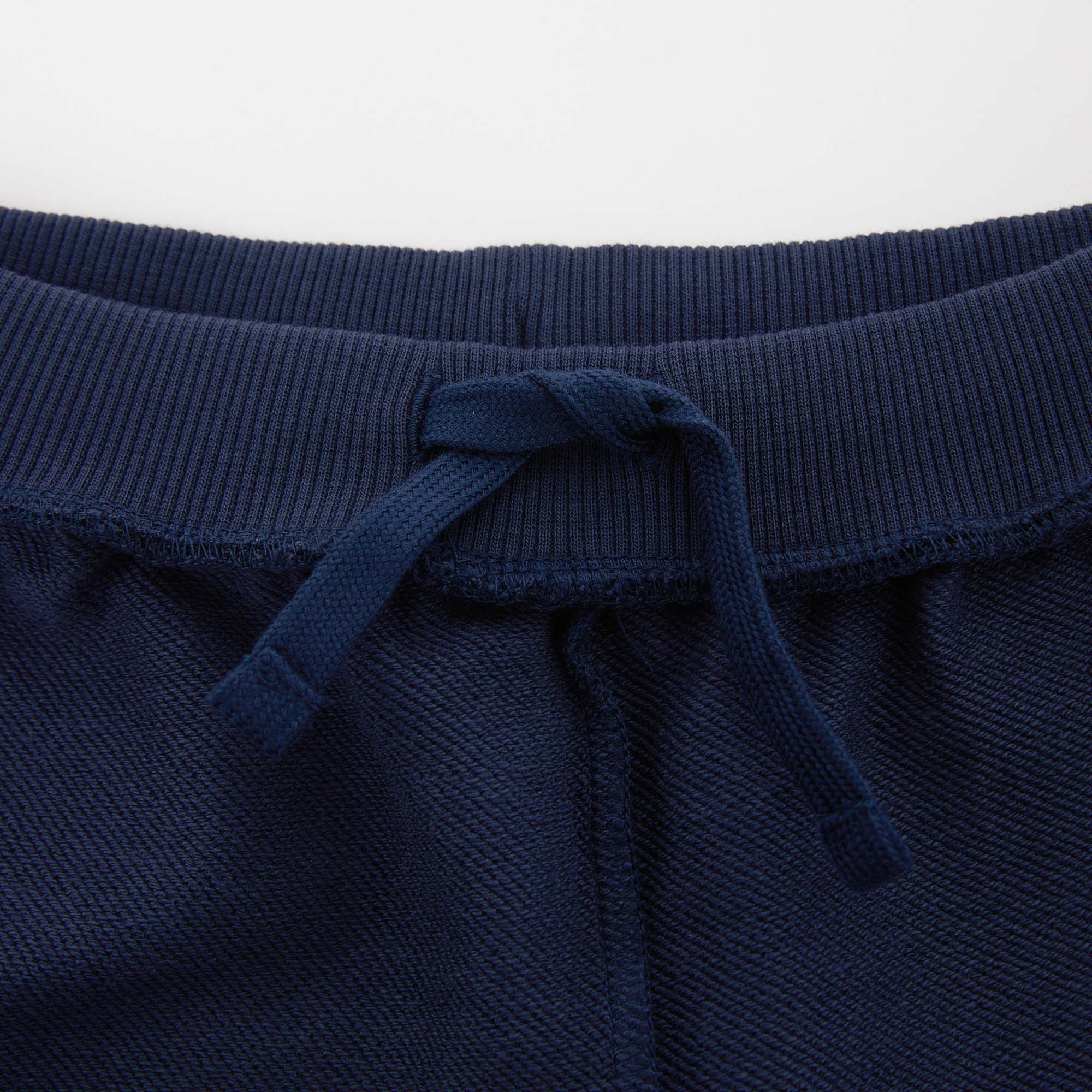 Boys Navy Cotton Shorts