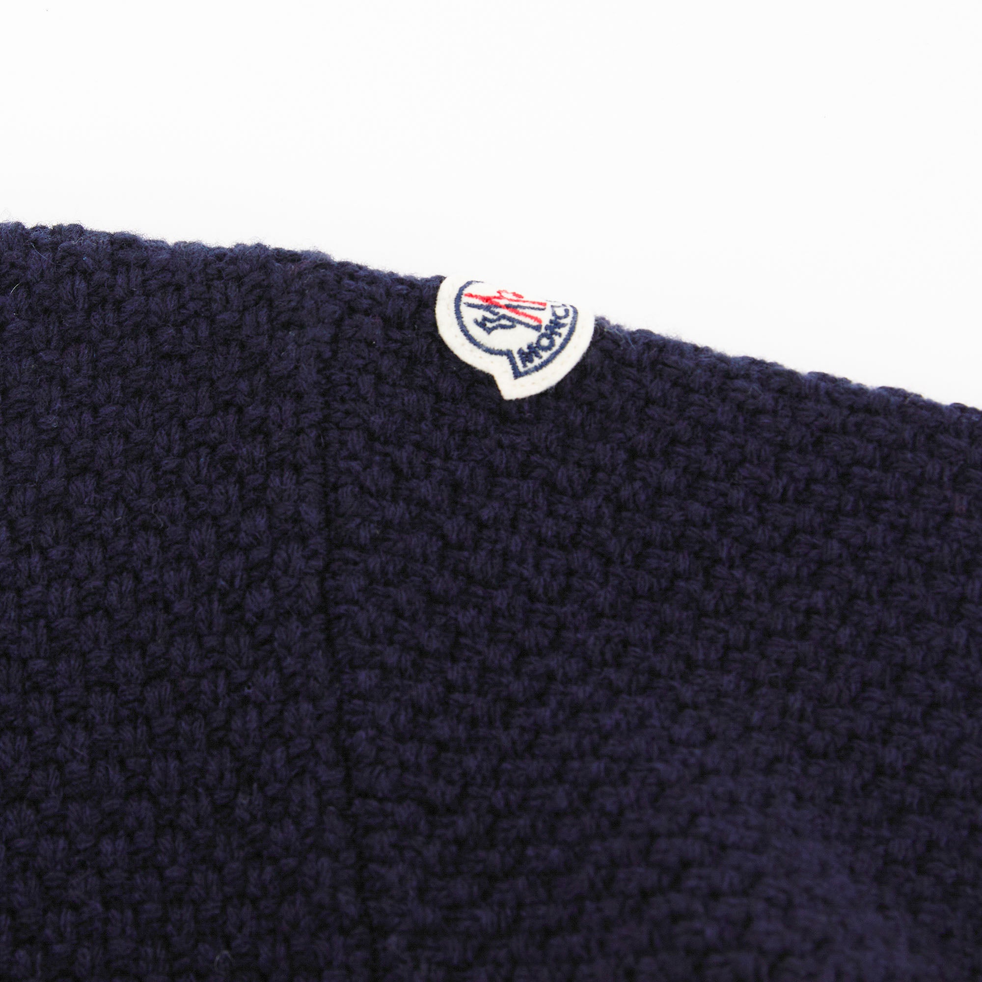 Boys Navy Wool Cardigan