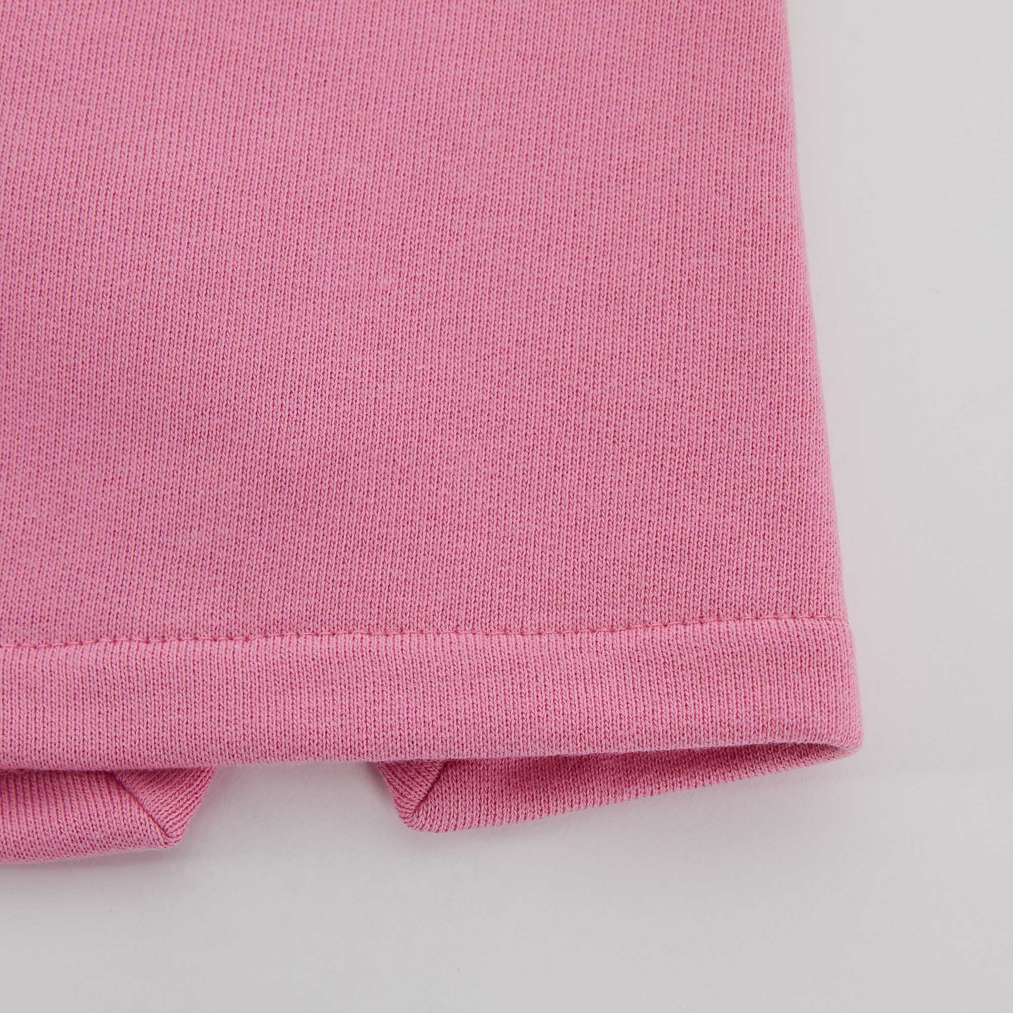 Girls Pink Logo Cotton Skirt