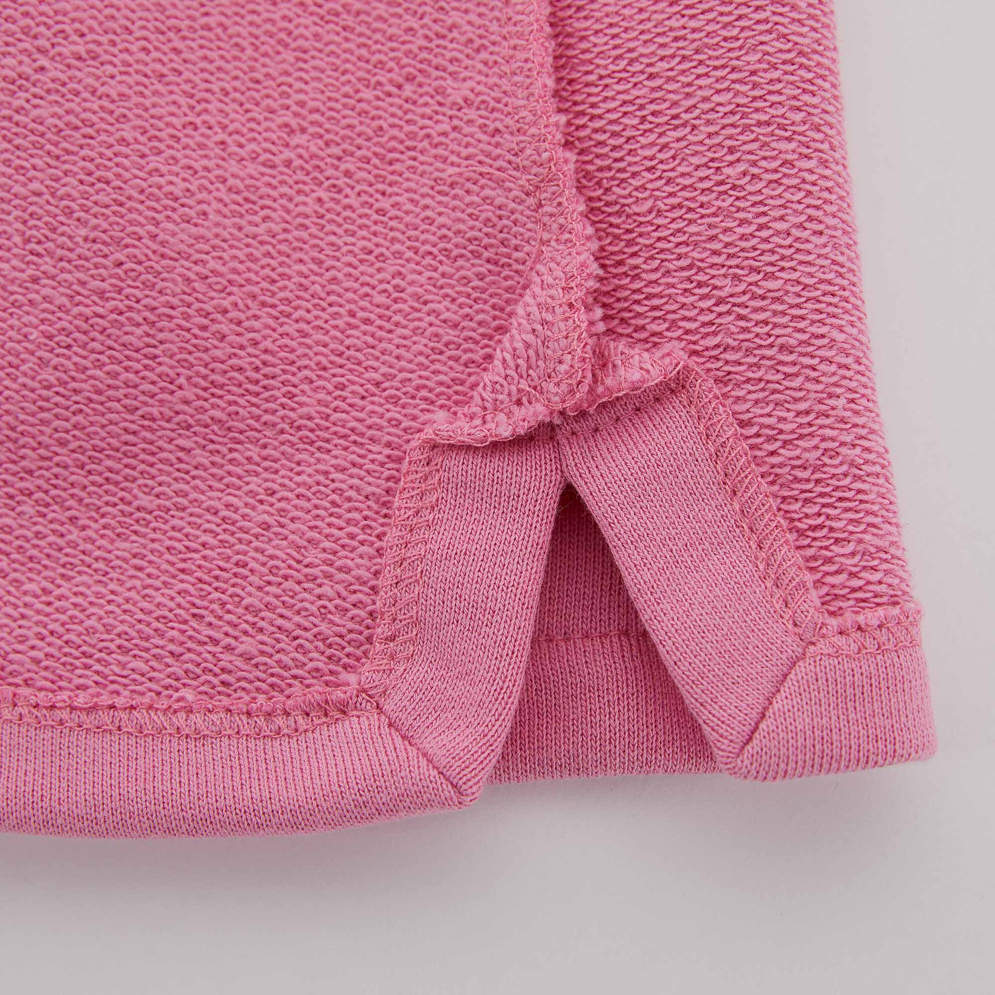 Girls Pink Logo Cotton Skirt