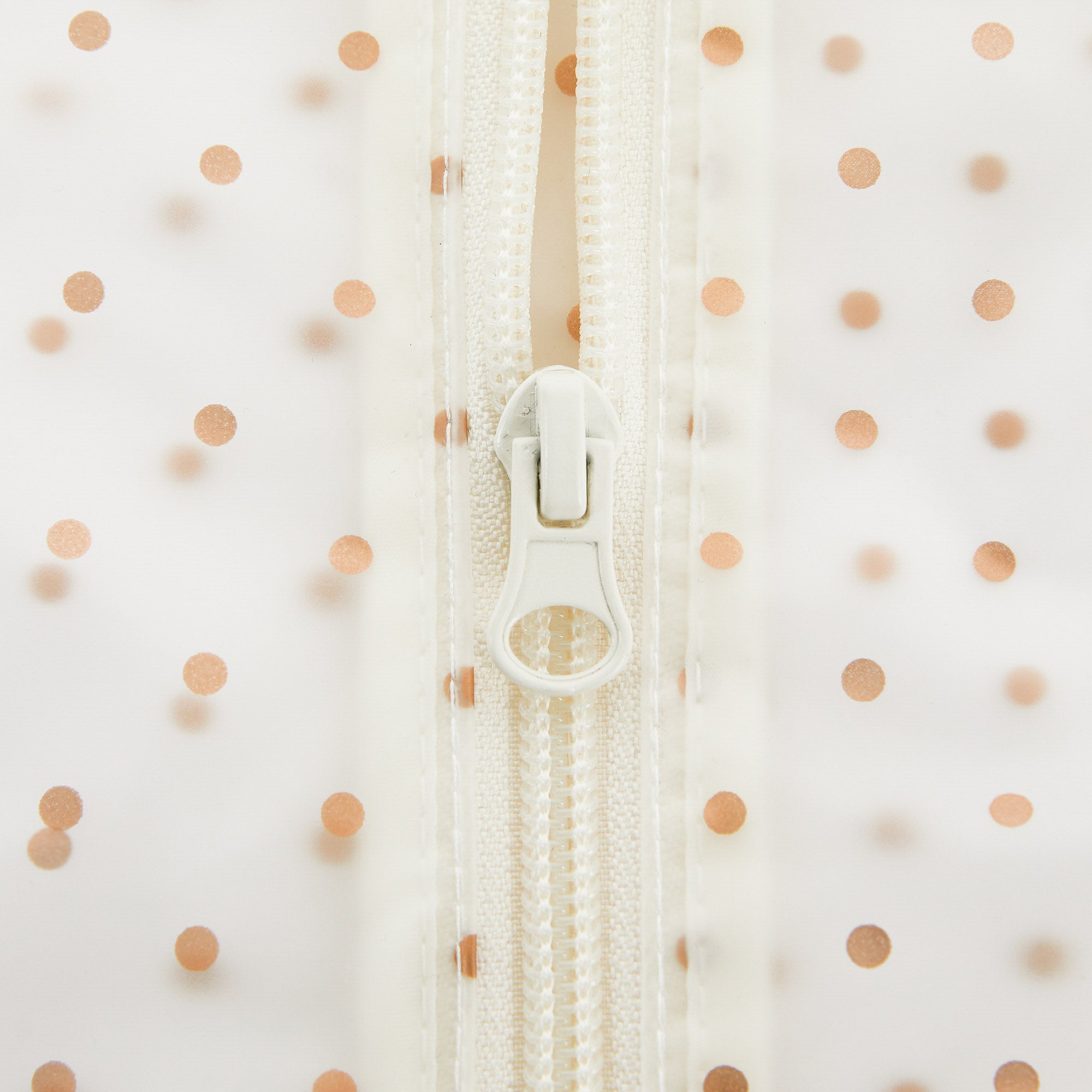 Girls White Dots Raincoat