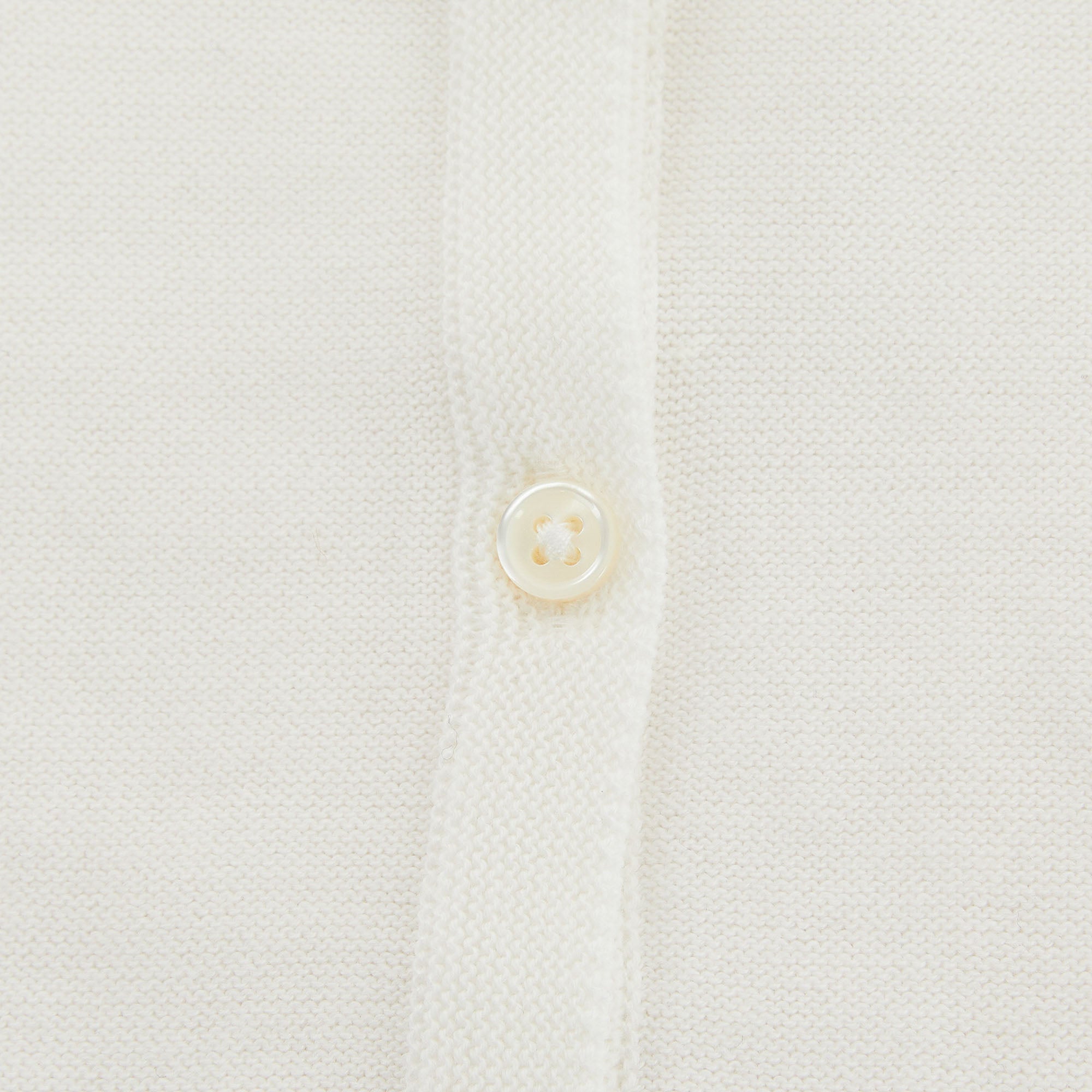 Girls White Cotton Cardigan
