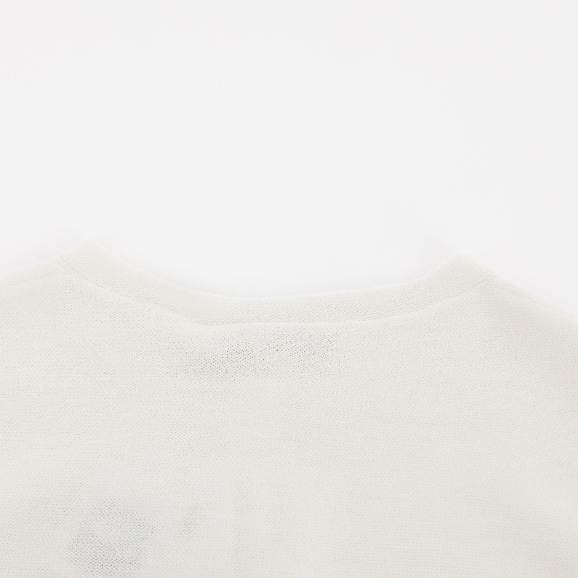 Girls White Cotton Cardigan