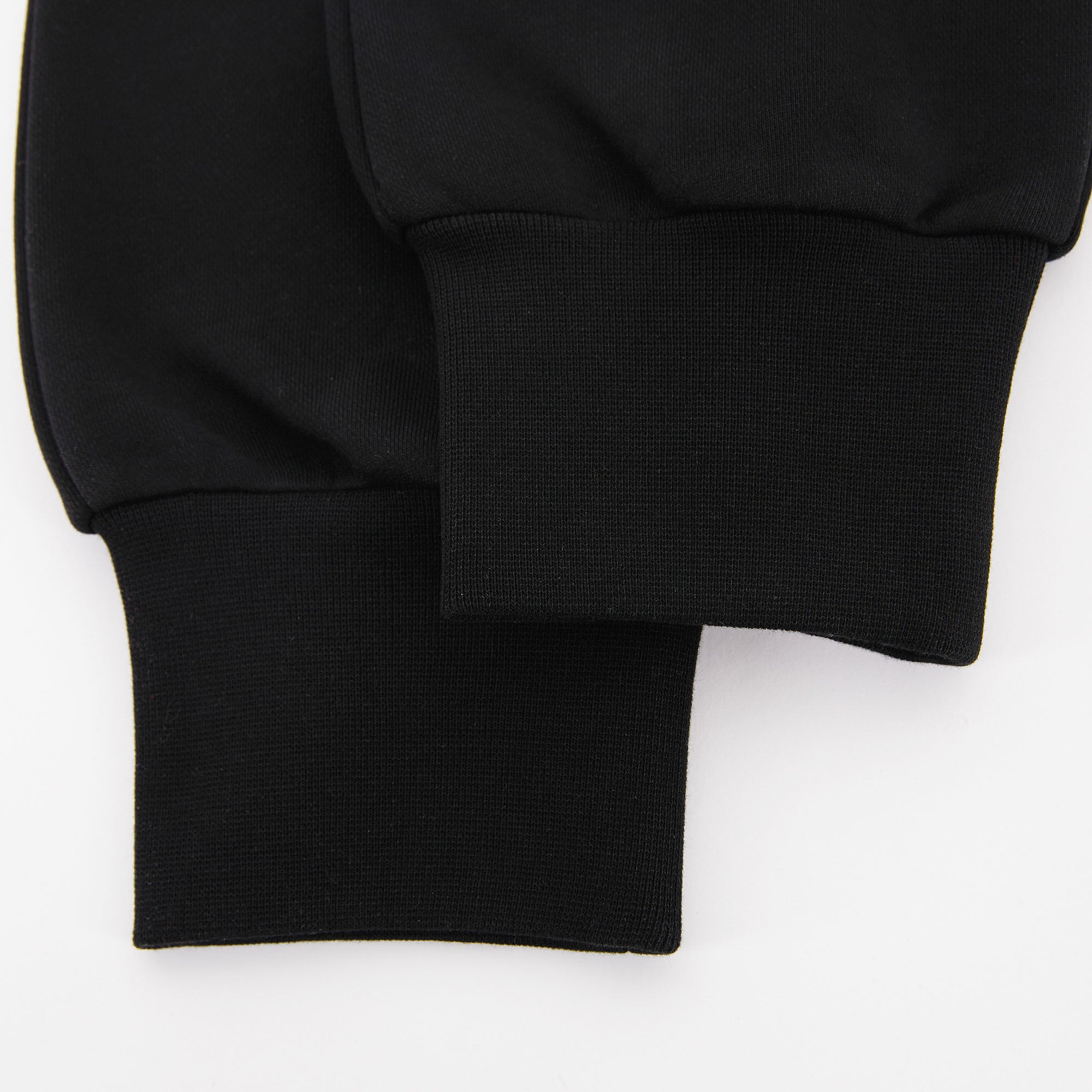 Girls Black Logo Cotton Trousers