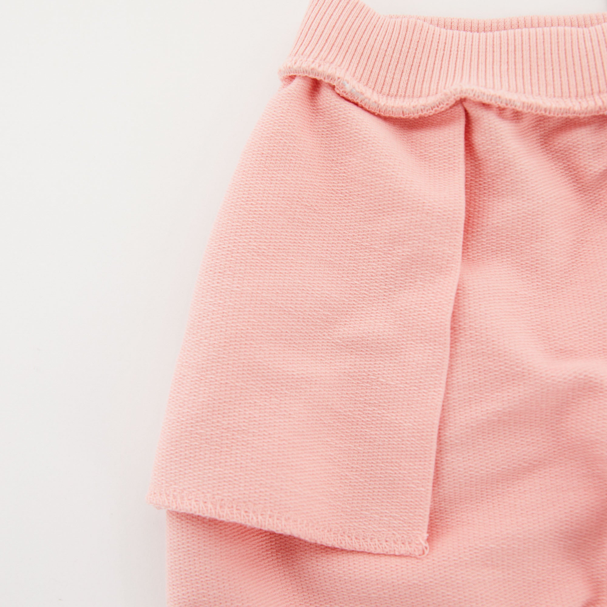 Baby Boys & Girls Pink Cotton Trousers