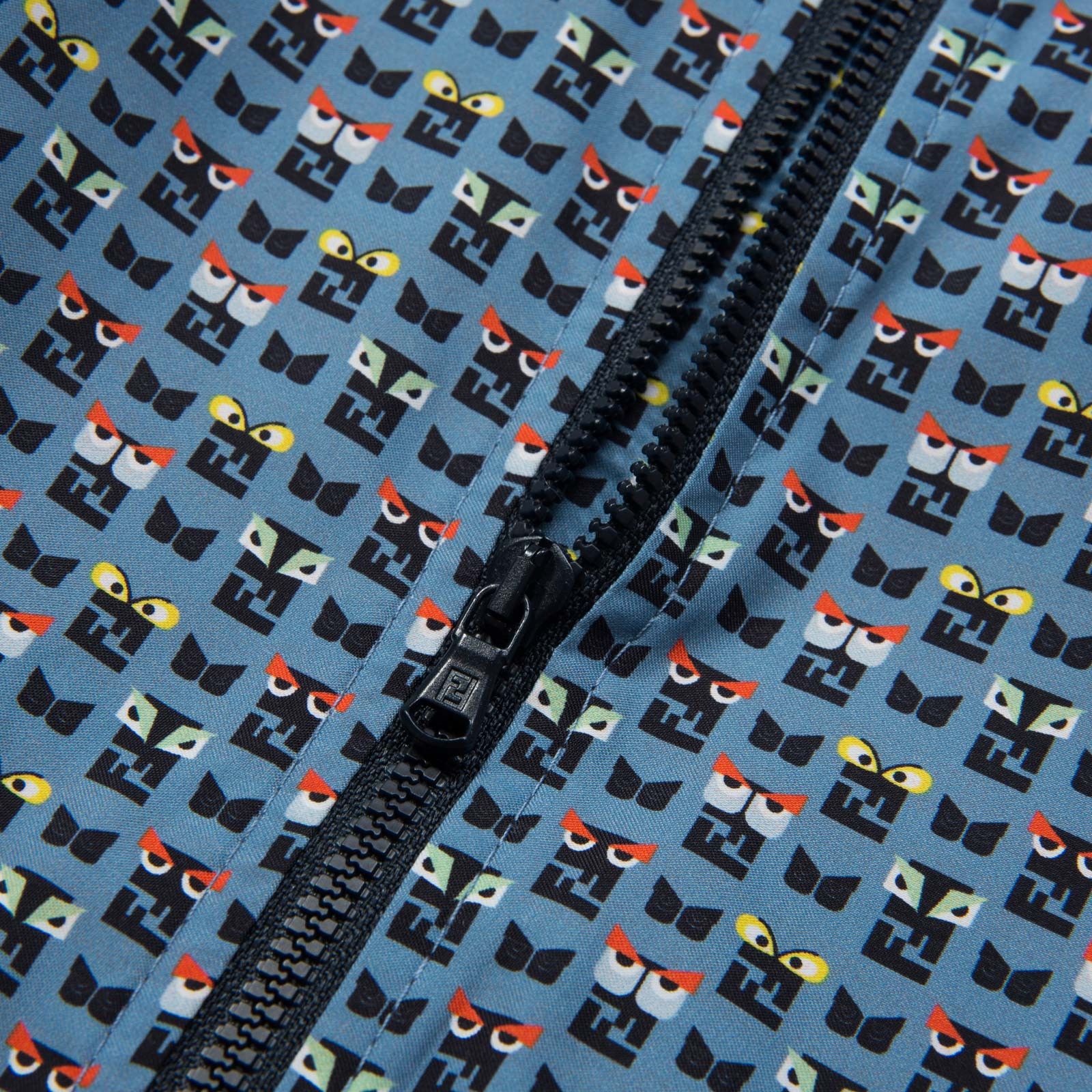 Baby Boys Blue 'FF Monster' Printed Jacket - CÉMAROSE | Children's Fashion Store - 4