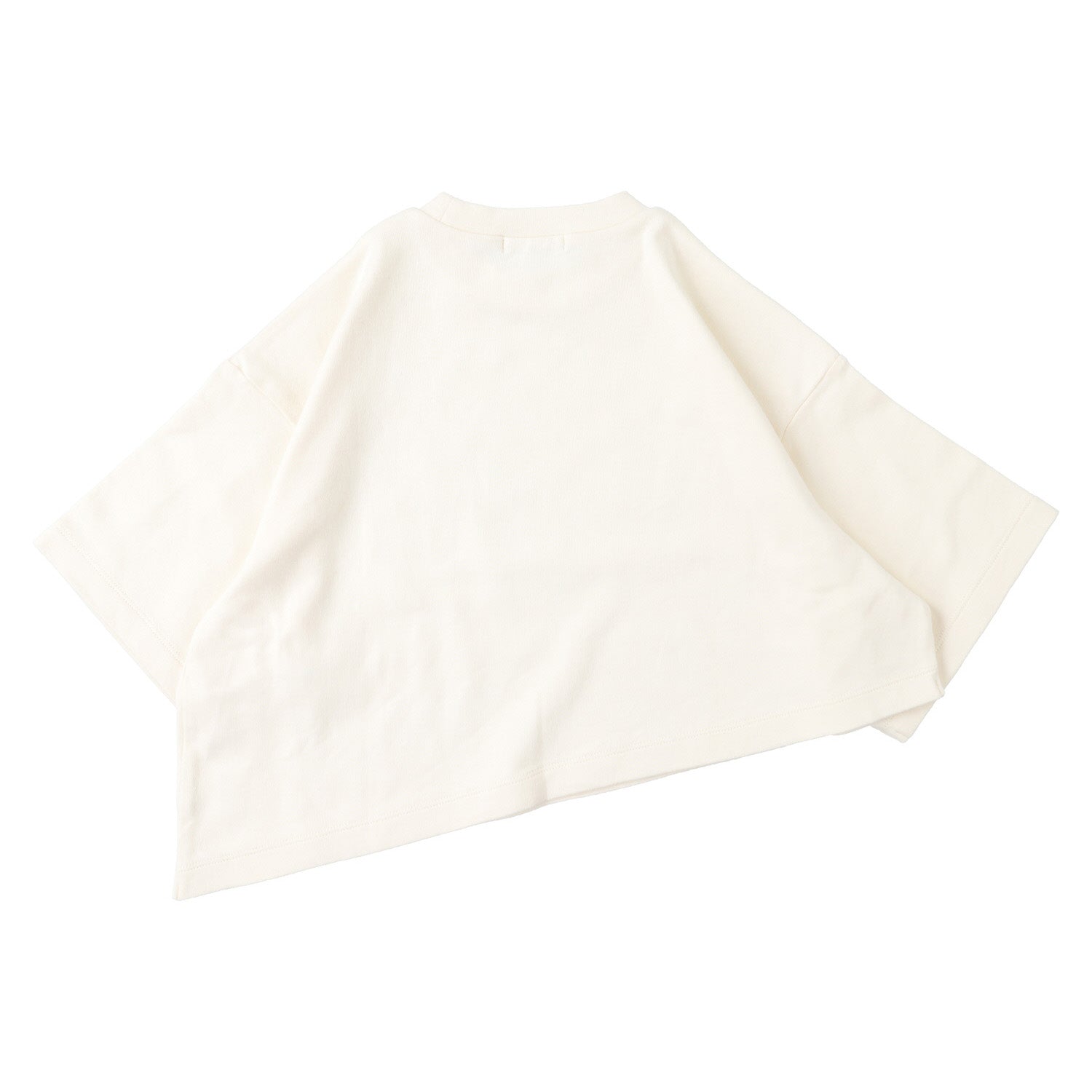 Girls White Cotton T-Shirt