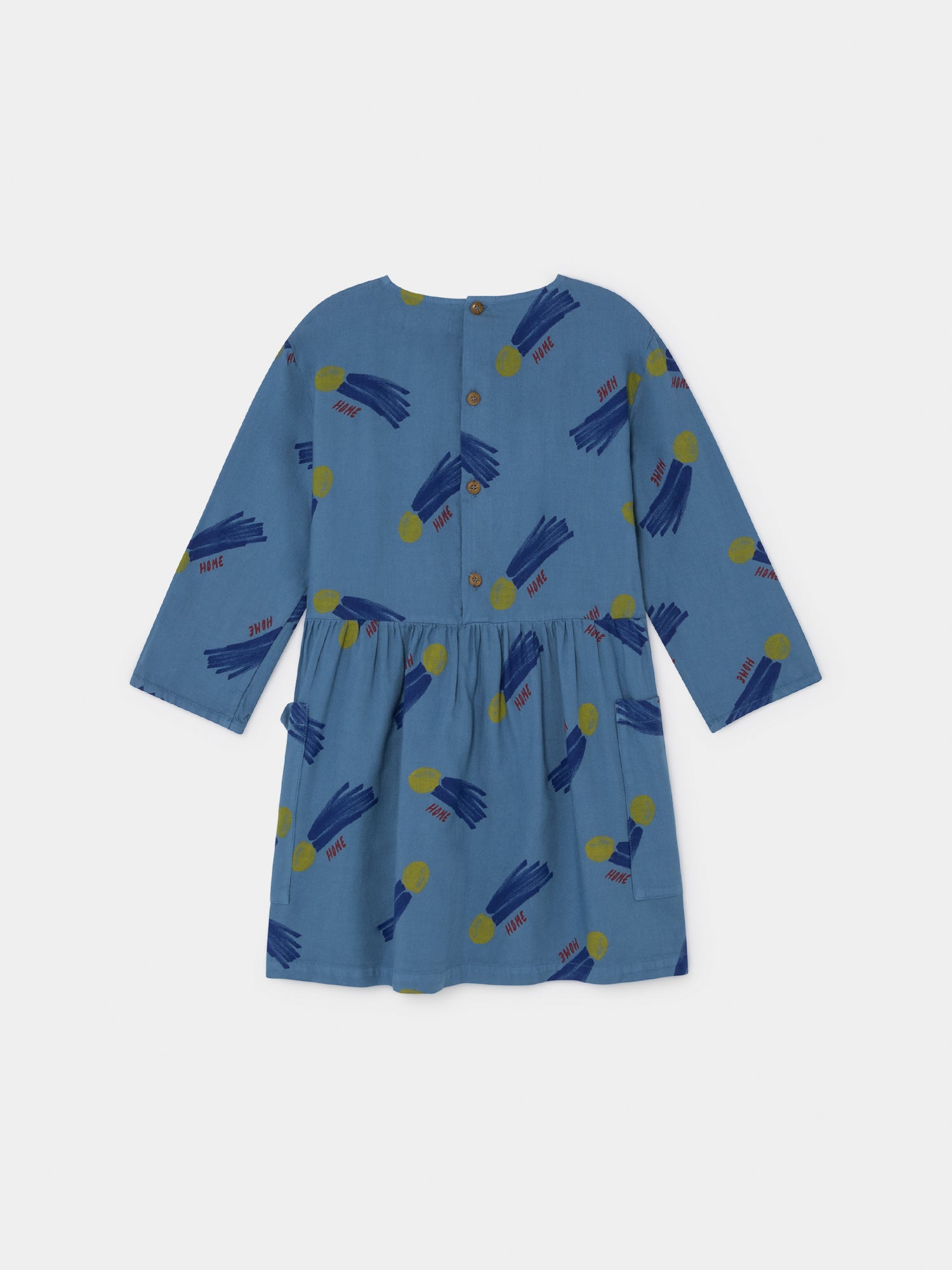 Girls Blue Star Princess Dress