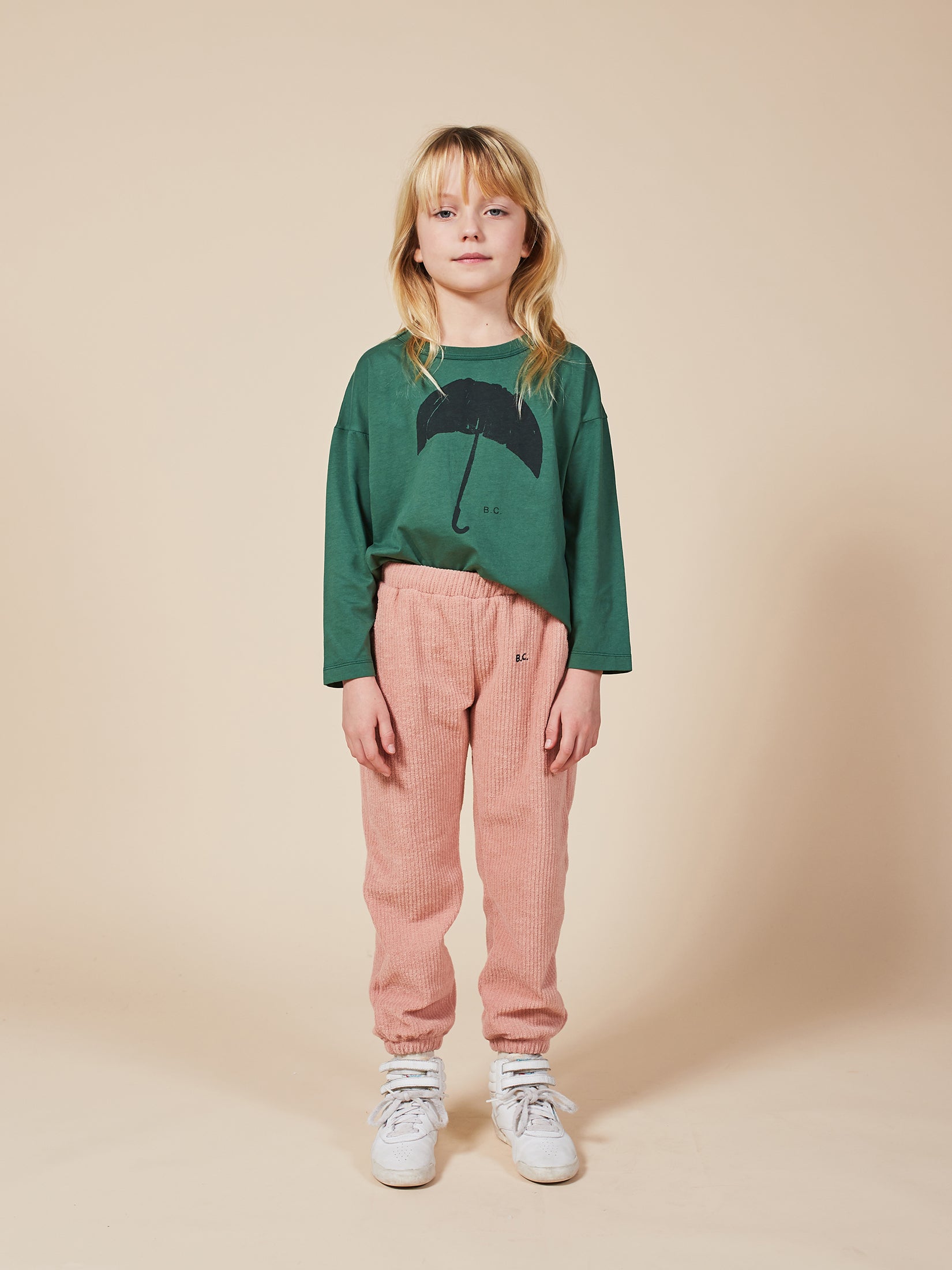 Boys & Girls Rose Tan Jogging Pants