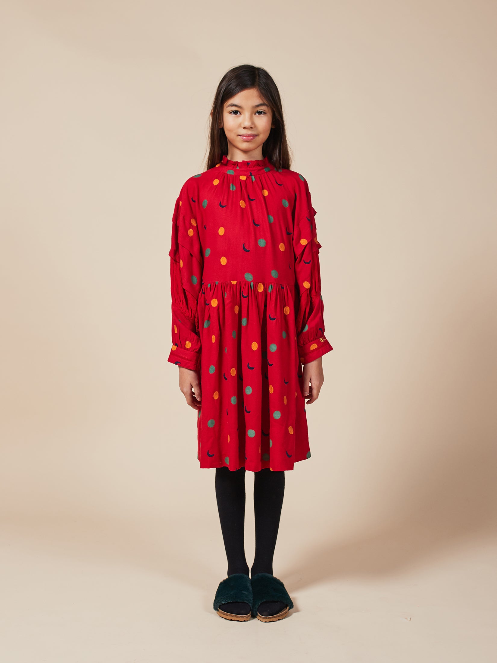 Girls Red Solar Eclipse Princess Dress