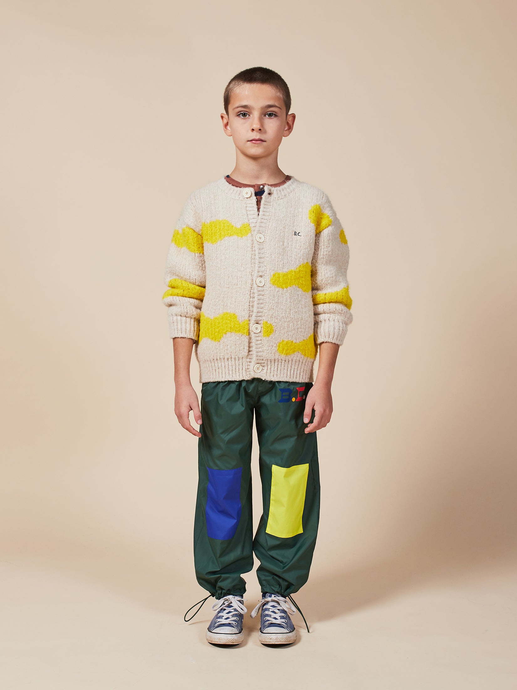 Boys & Girls Pristine Clouds Cardigan