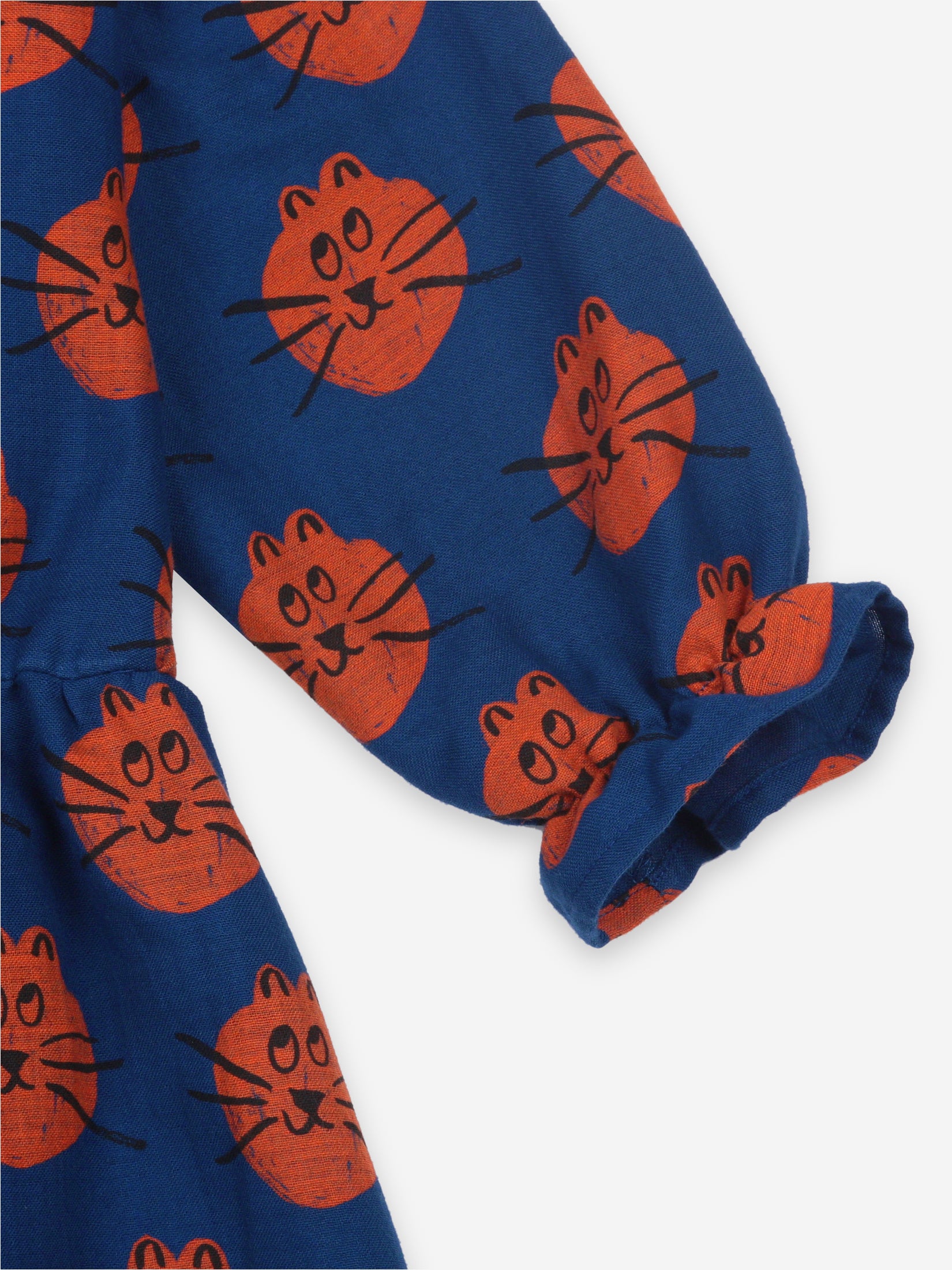 Girls Twilight Blue Cat All Over Dress