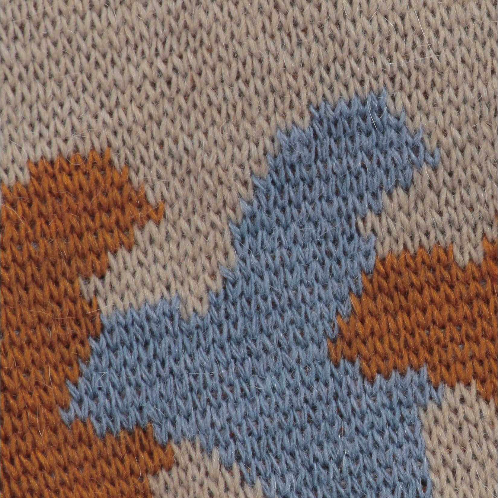 Girls Beige Pattern Cardigan
