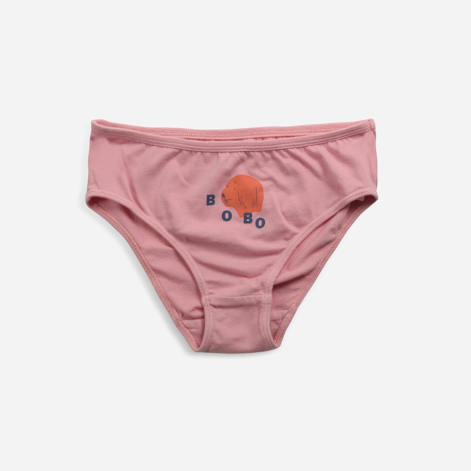 Girls Pink & Grey Cotton Underwear Set (2 Pack)