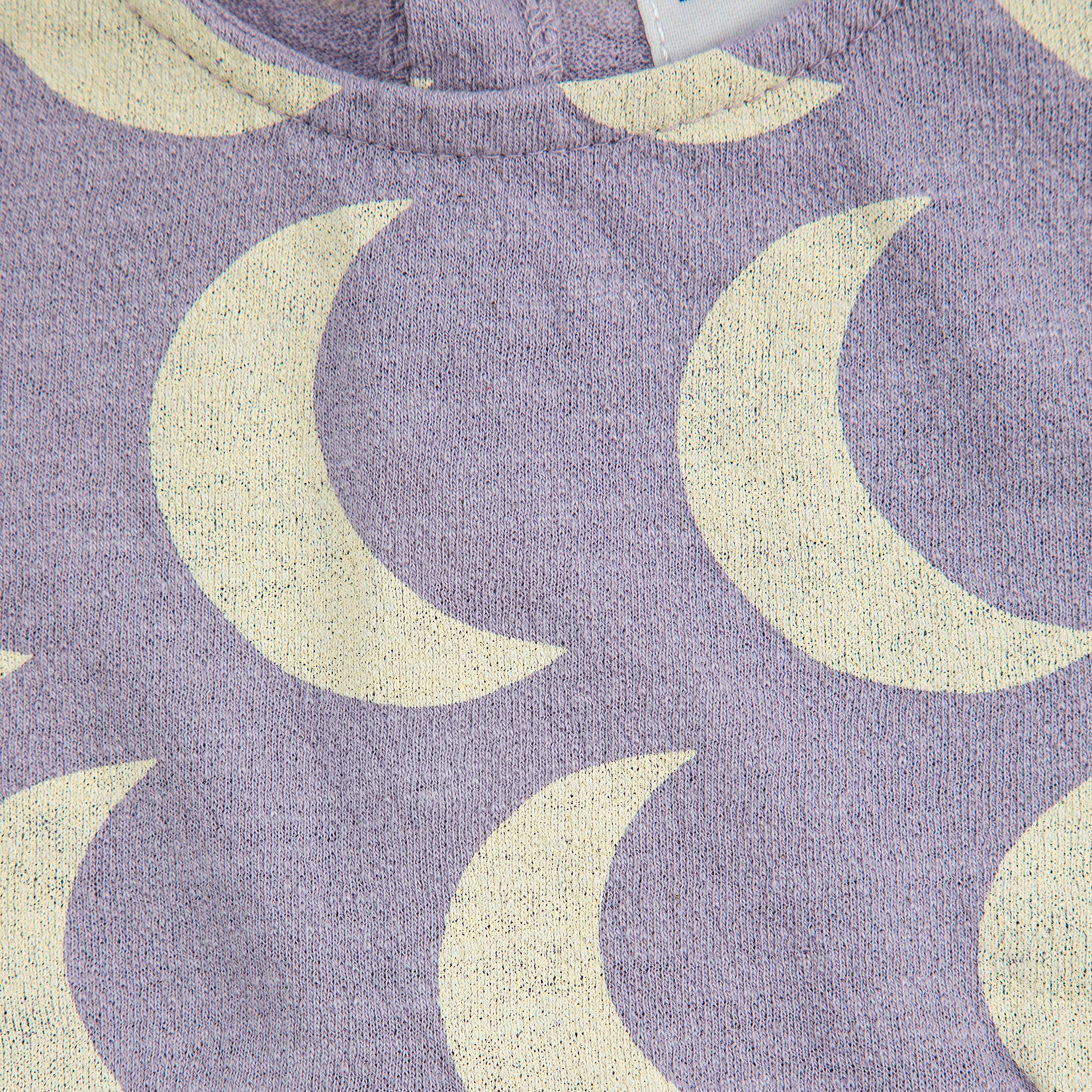 Baby Girls Lavender Moon Printed Cotton Dress