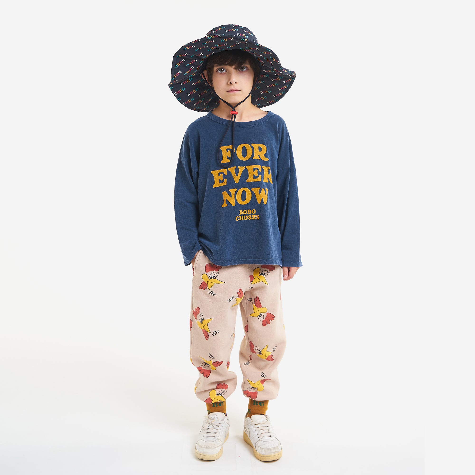 Boys & Girls Light Brown Cotton Trousers