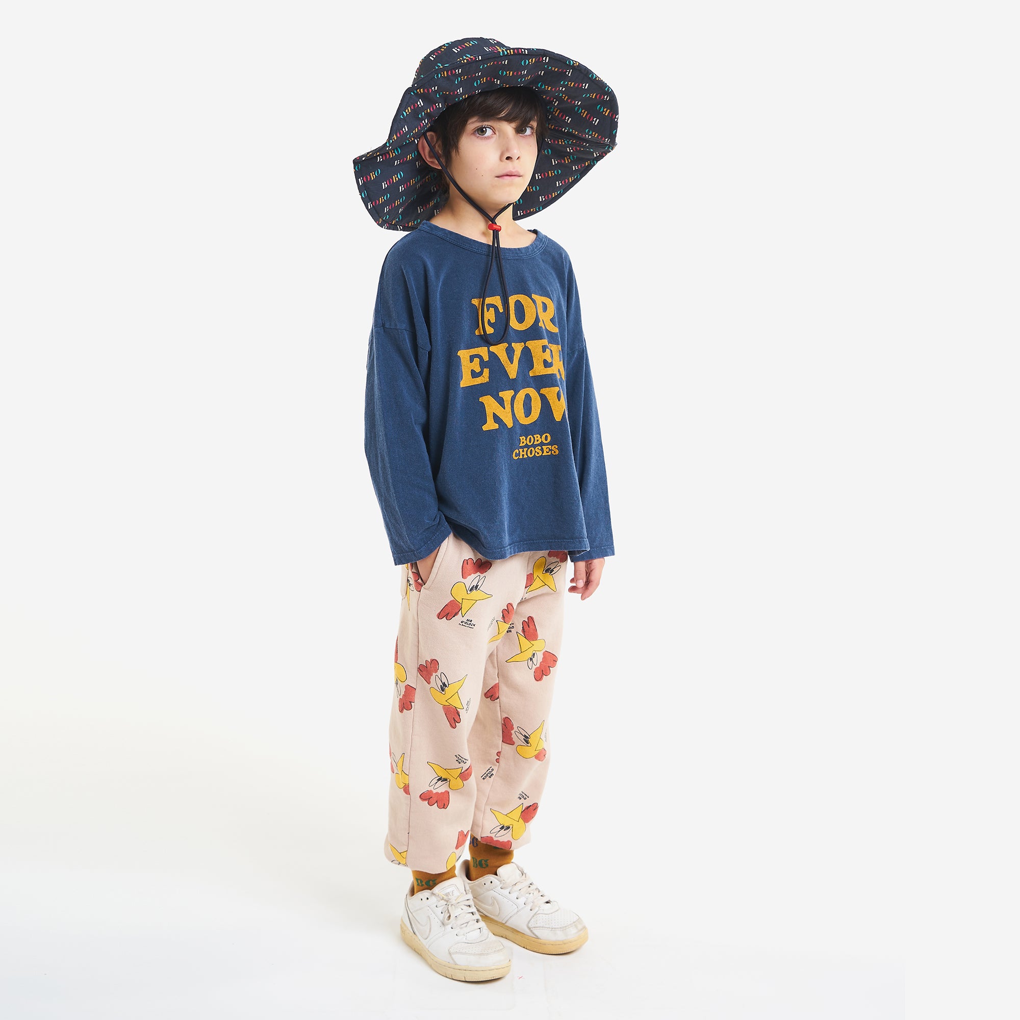 Boys & Girls Light Brown Cotton Trousers