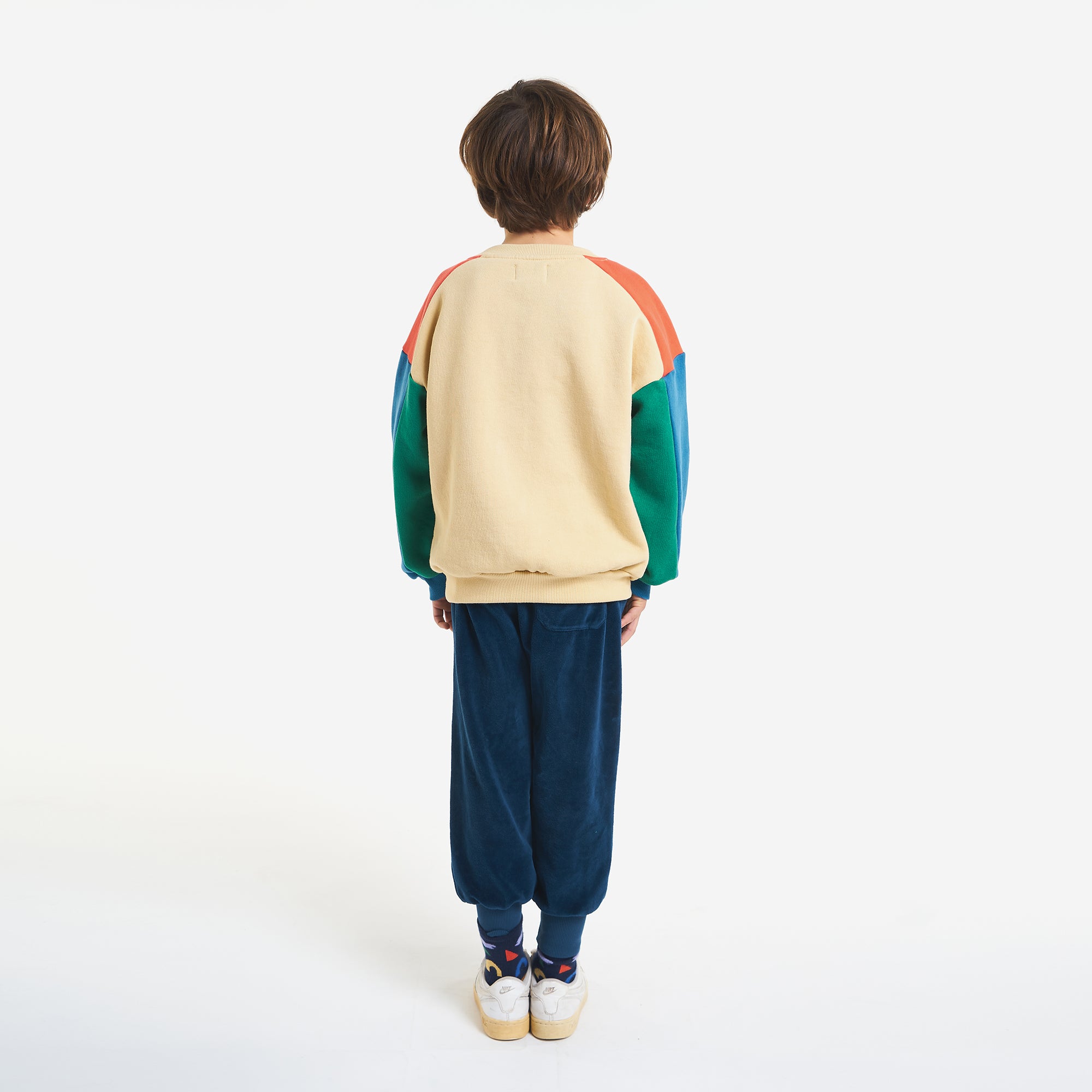 Boys & Girls Blue Velvet Trousers