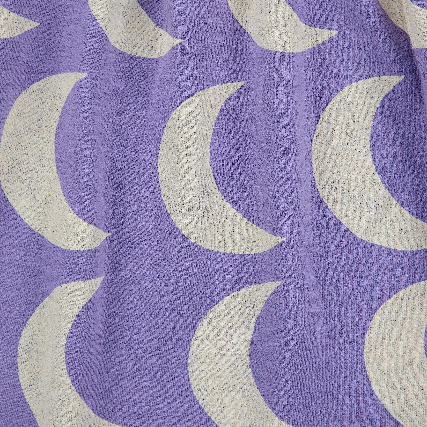 Girls Purple Moon Cotton Skirt