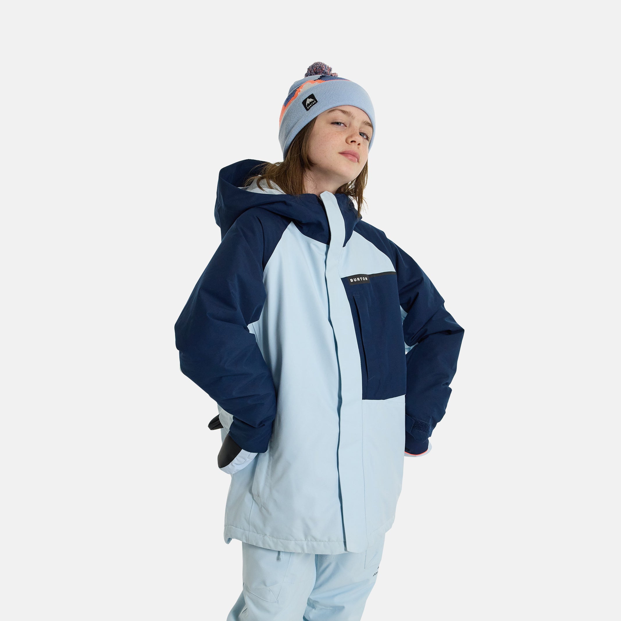 Boys & Girls Blue  "Gore-Tex" Snow Jacket