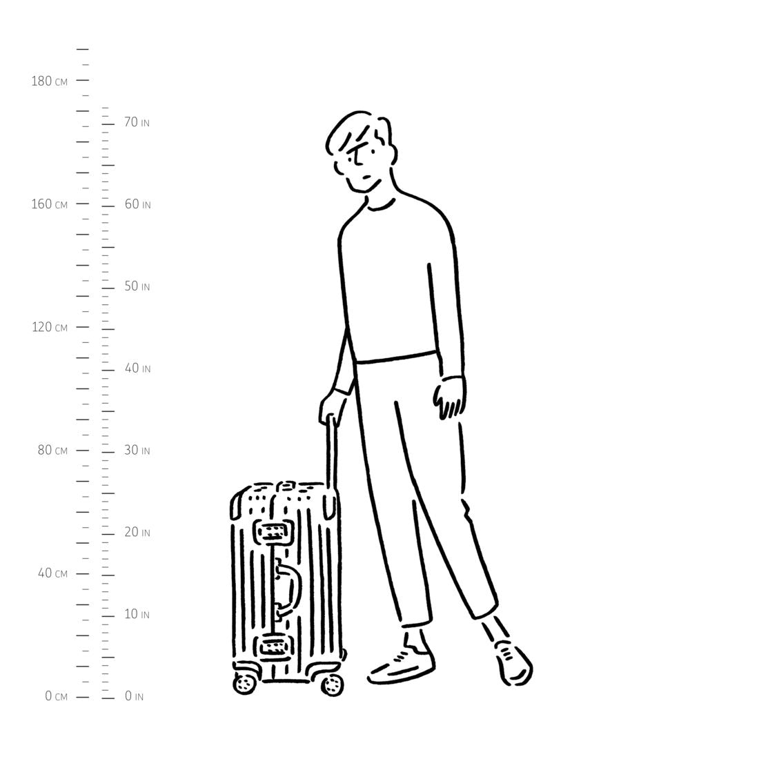 26寸Original Trunk S香槟色登机箱