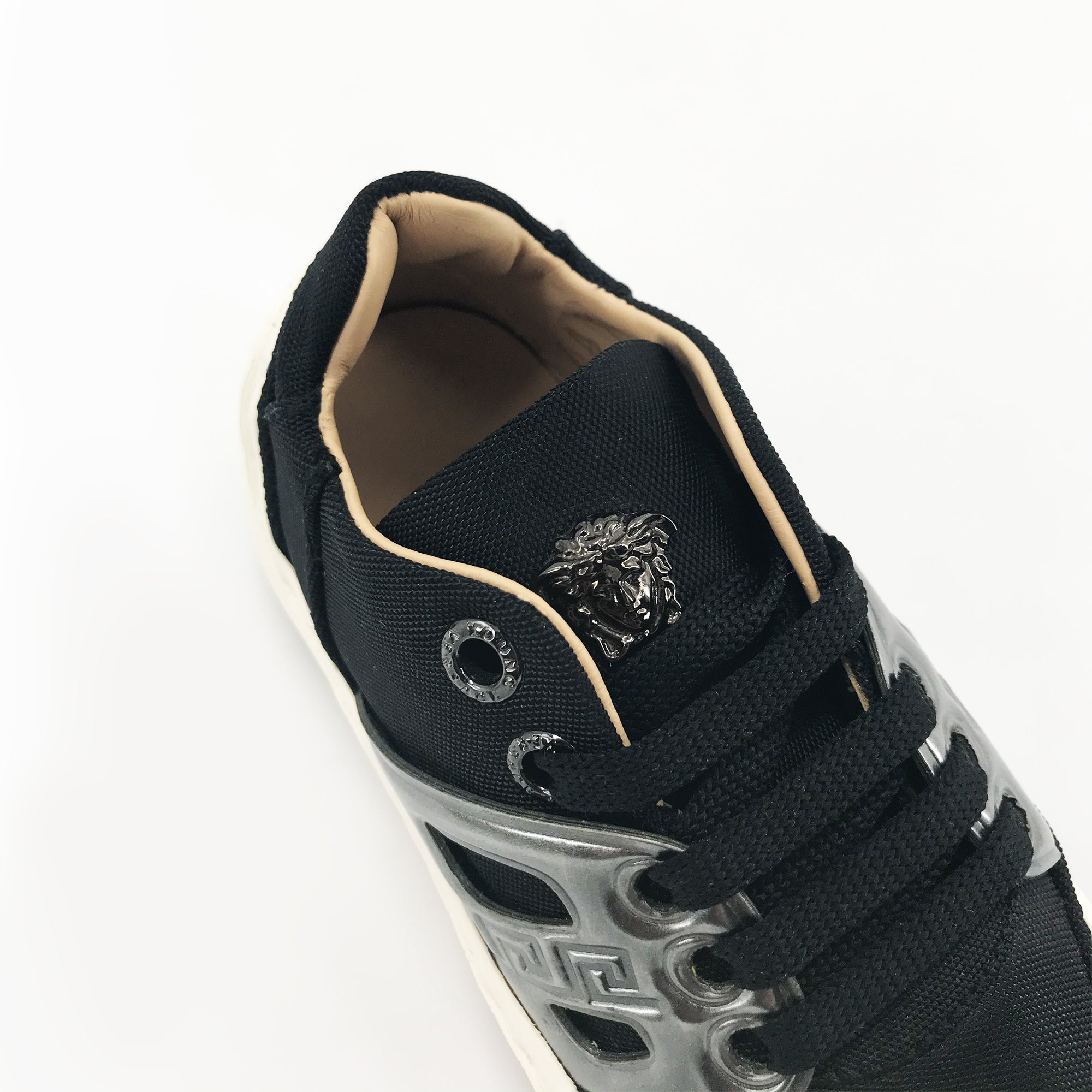 Boys & Girls Black Low Trainers