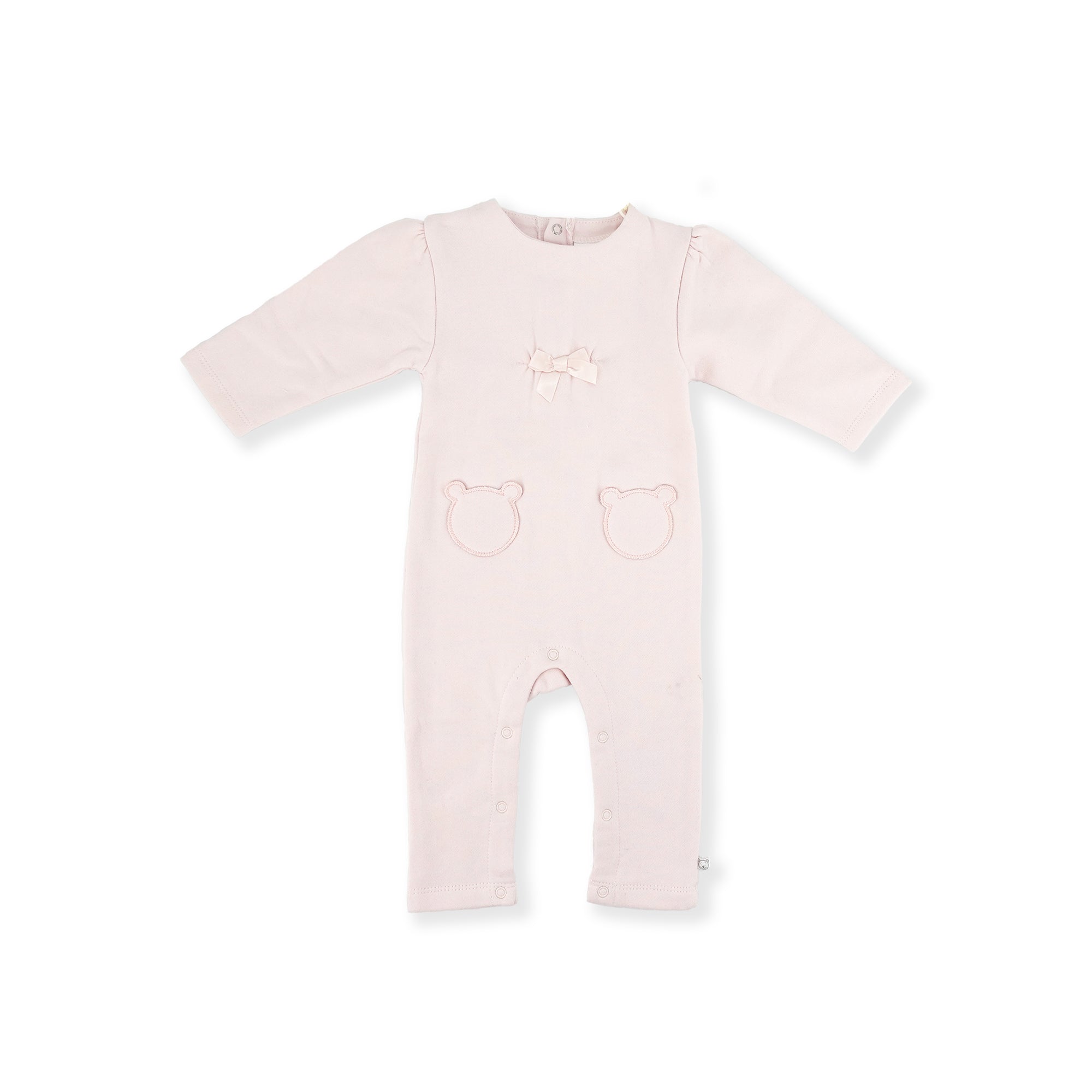 Baby Girls Pink Babysuit