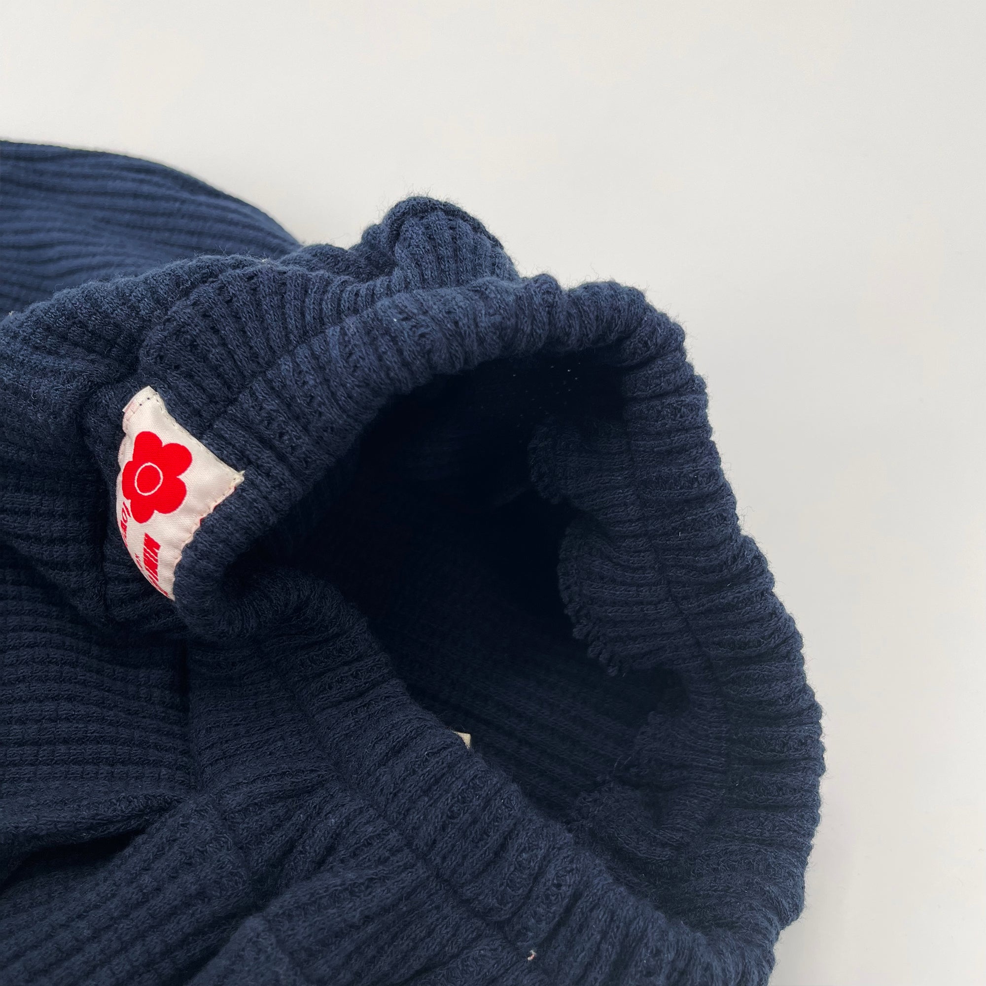 Girls Navy Cotton Trousers