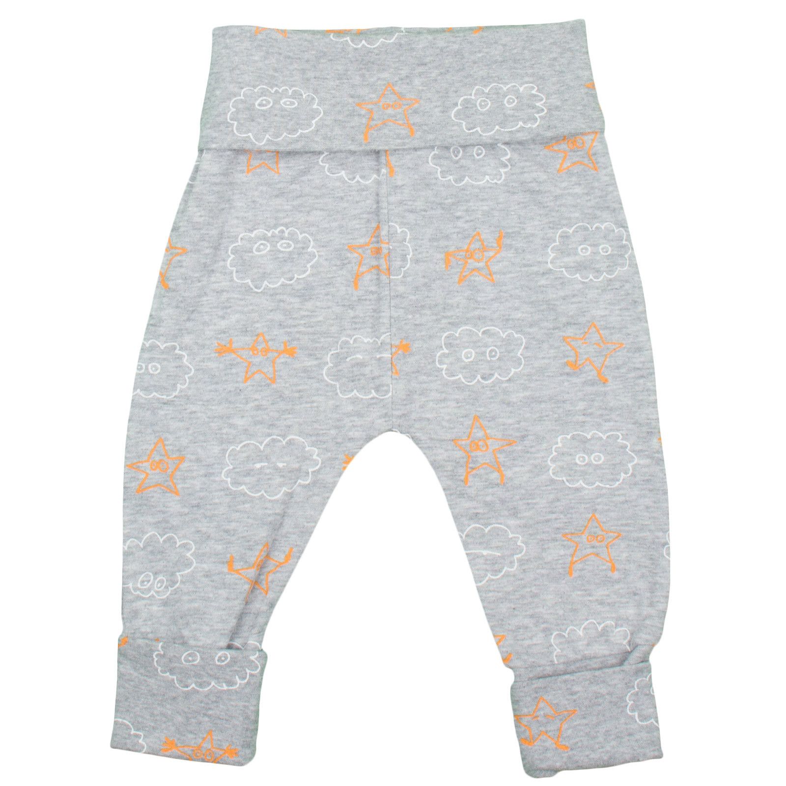 Buster/Feather Baby Grey Stars&Clouds Printed Top&Trousers - CÉMAROSE | Children's Fashion Store - 4