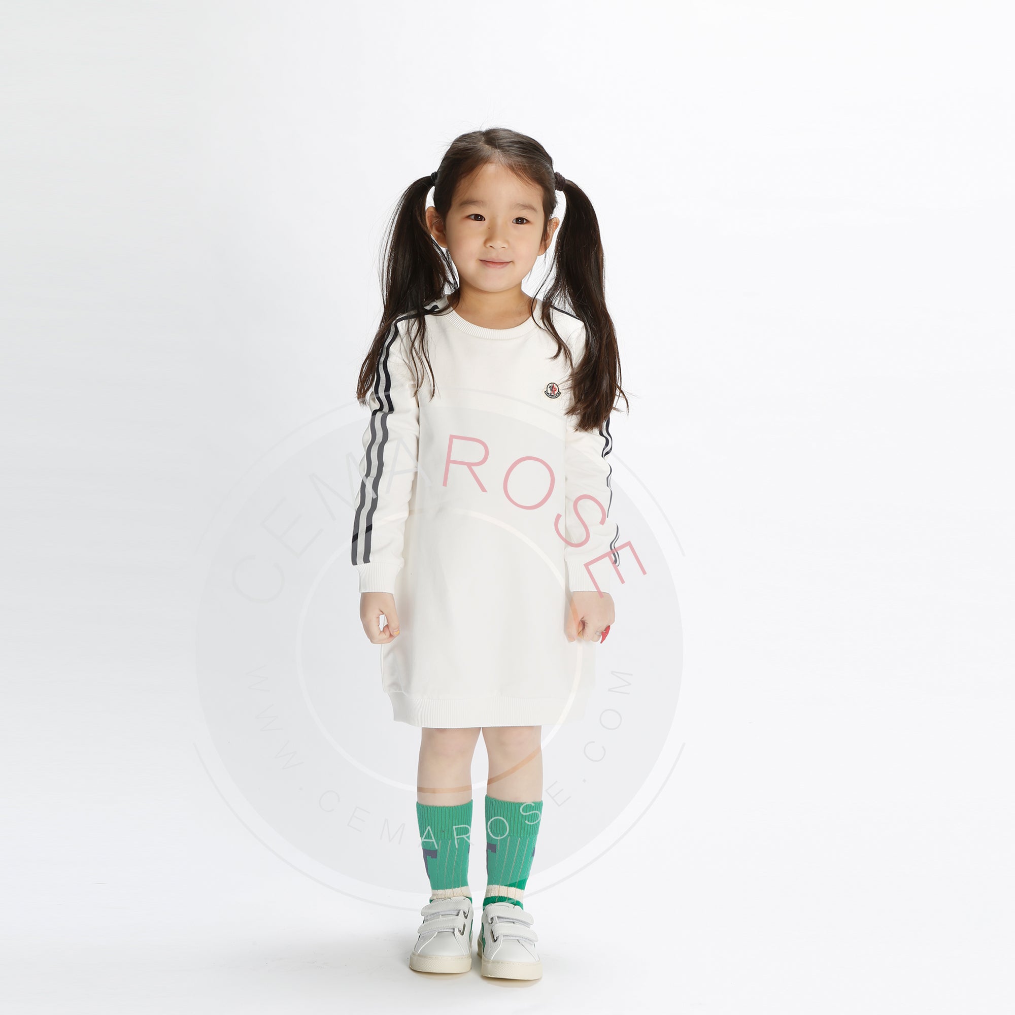 Girls   White   "Abito"    Dress